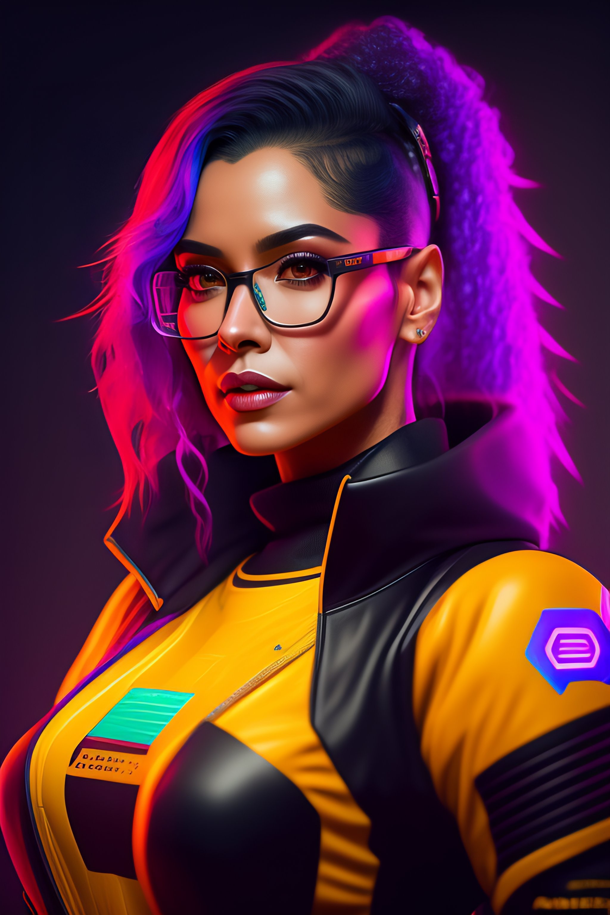 Lexica - Cyberpunk Luz Noceda portrait, super detailed. Cyberpunk 2077 ...