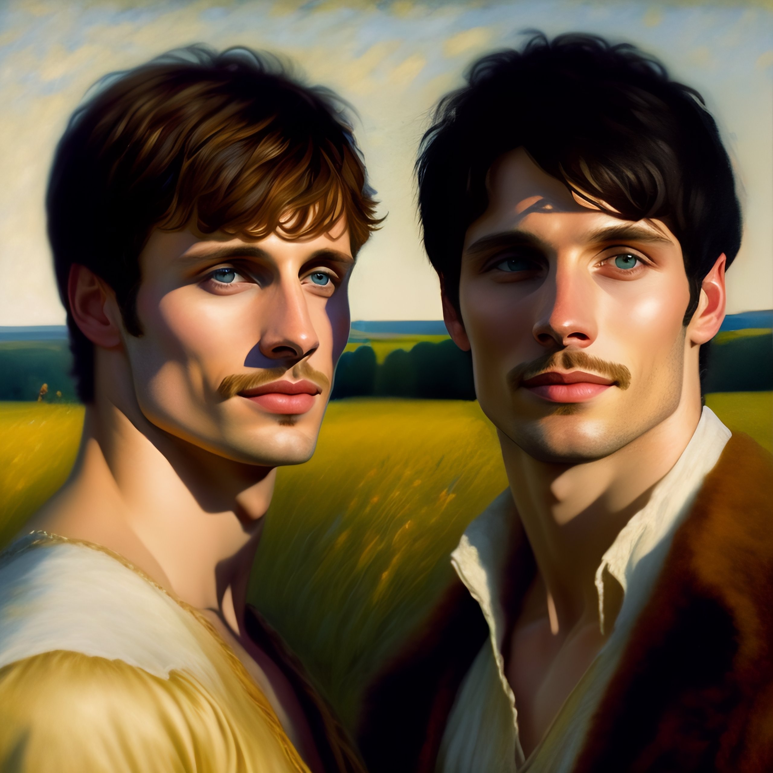 Lexica Bradley James and Colin From the television show