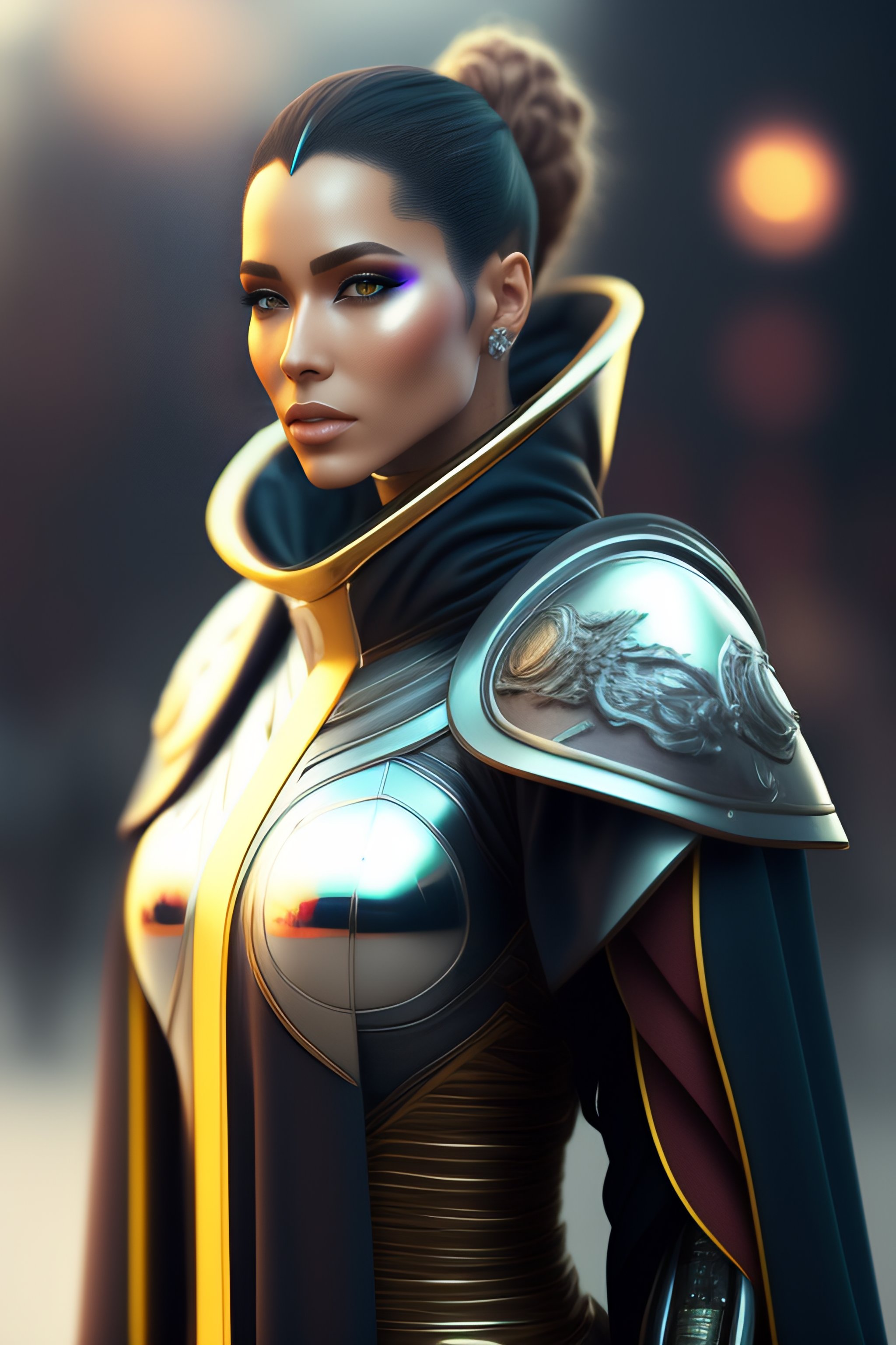 Lexica - A cyborgue human, android, futuristic, realistic, wearing mage ...