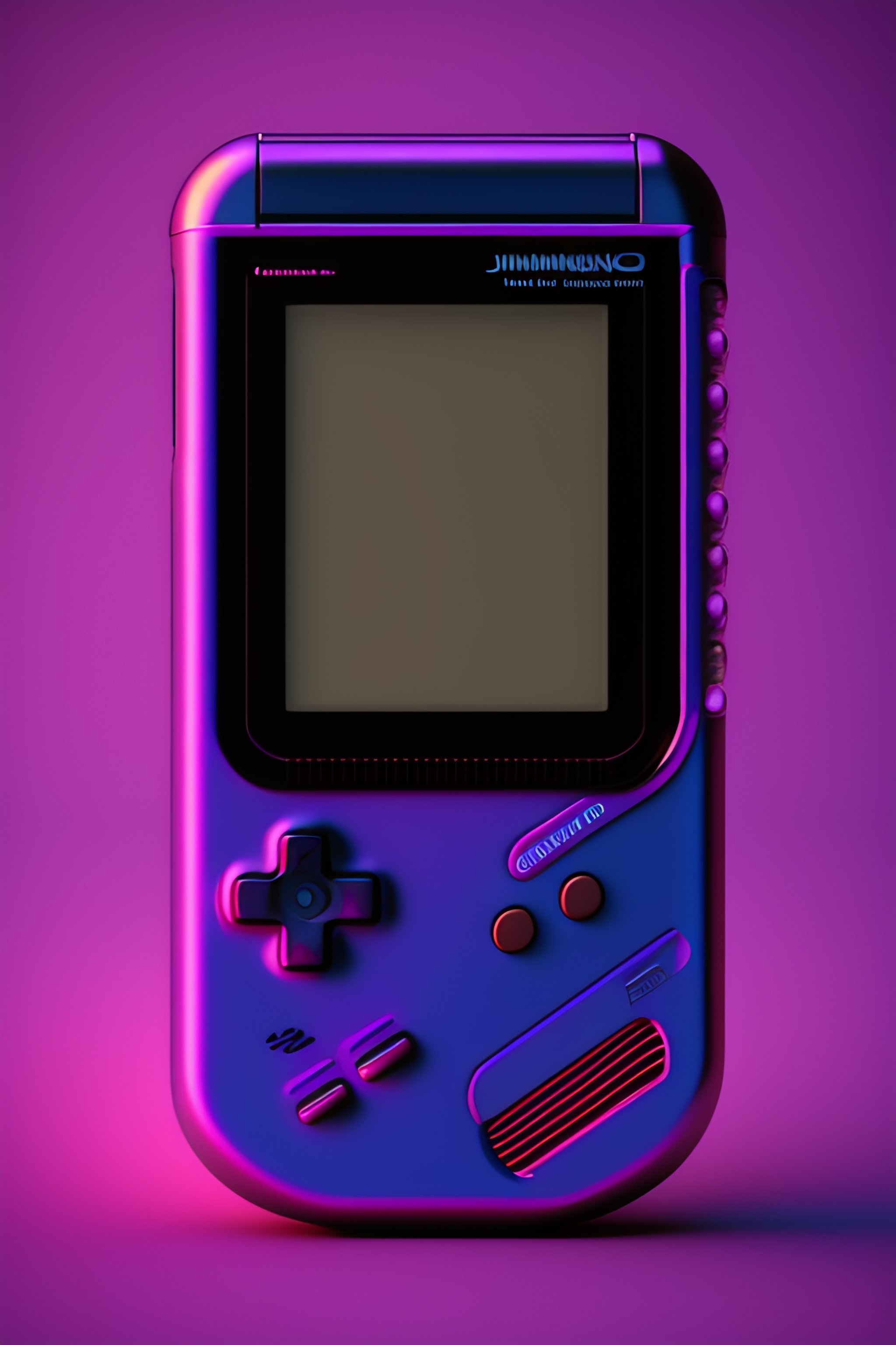 Lexica - Vintage personal handheld nintendo gameboy 1990s, c4d render ...