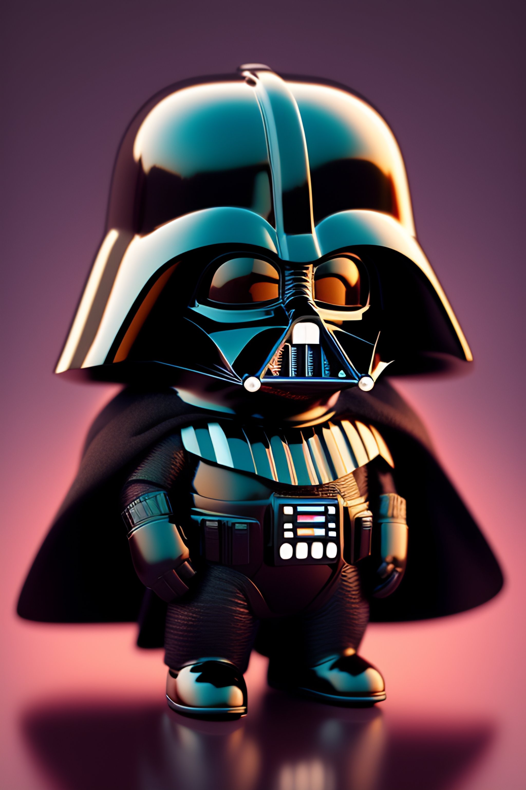 cute darth vader cartoon