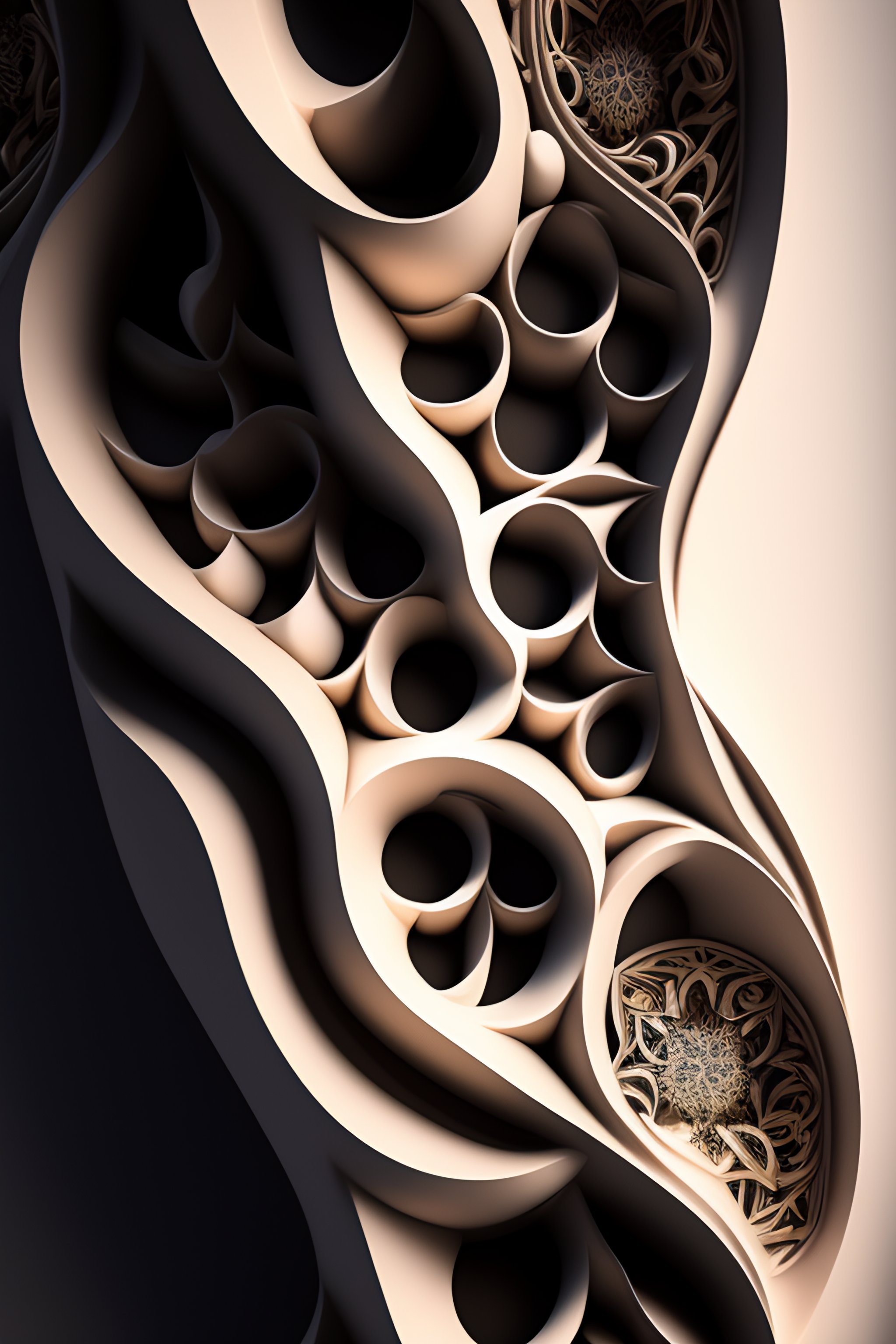 Lexica - Highly detailed beautiful organic molding, art nouveau, sharp ...