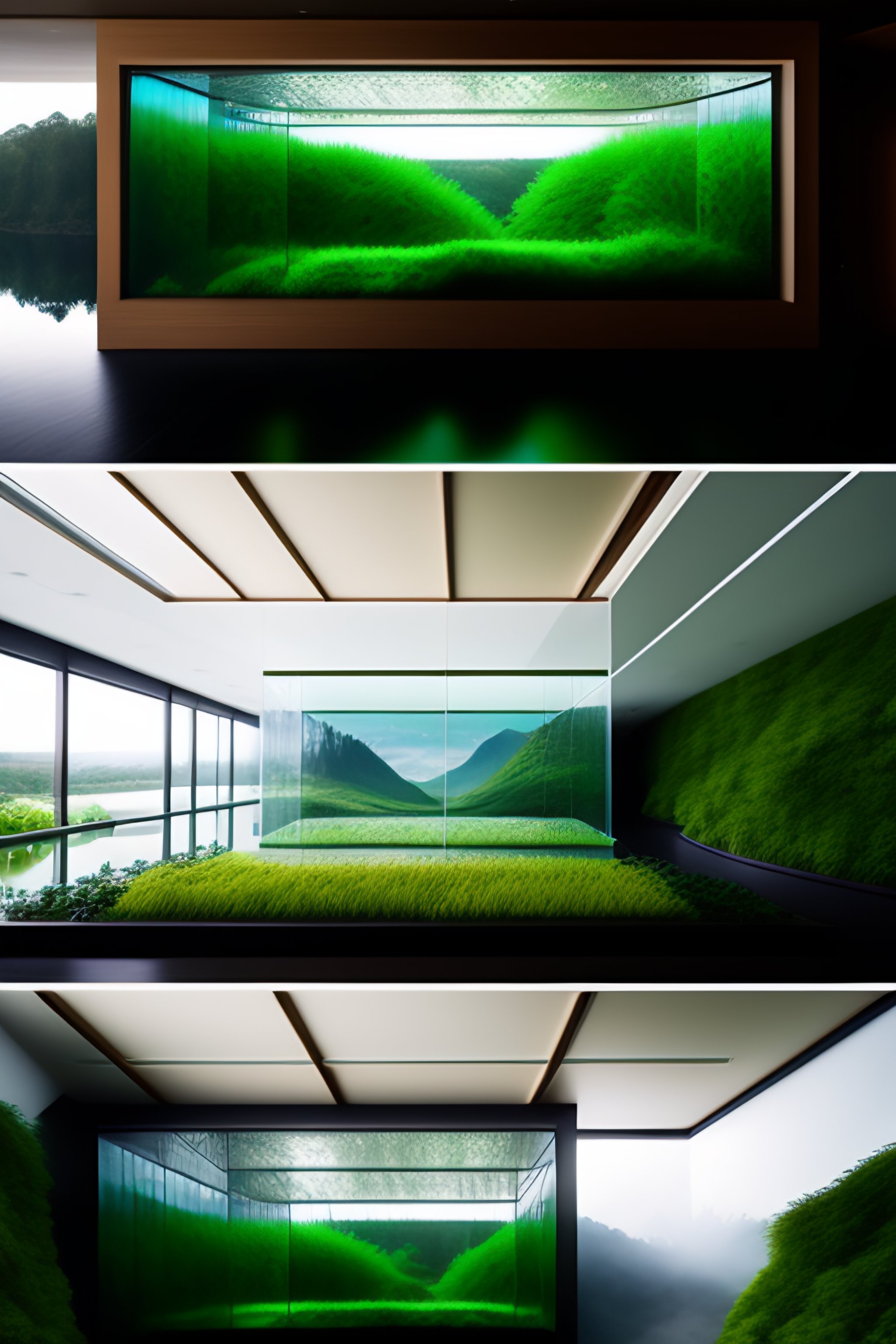 Lexica - The room is flooded with natural light, which pours in through ...