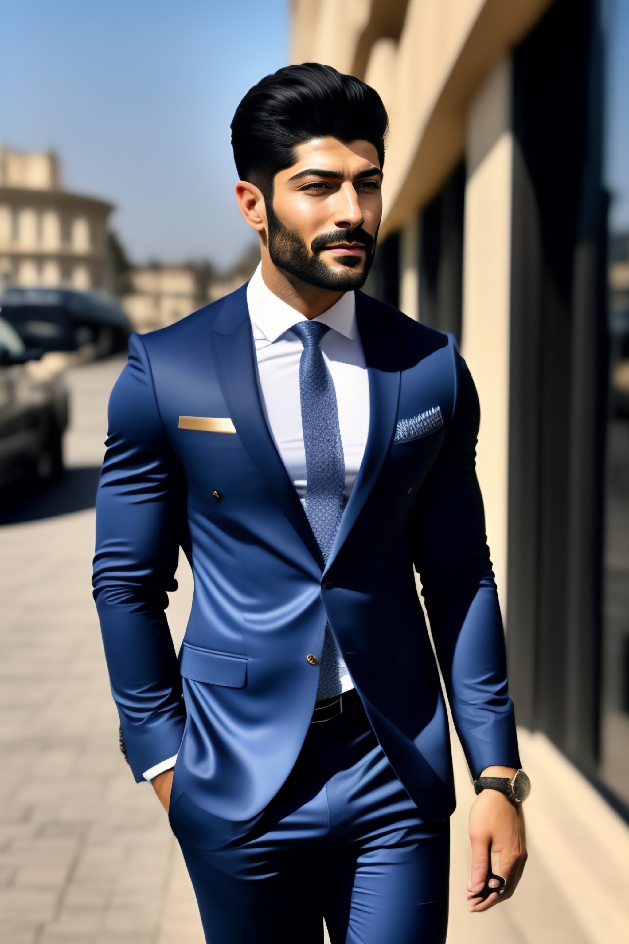 Lexica - Burak Özçivit in a suit