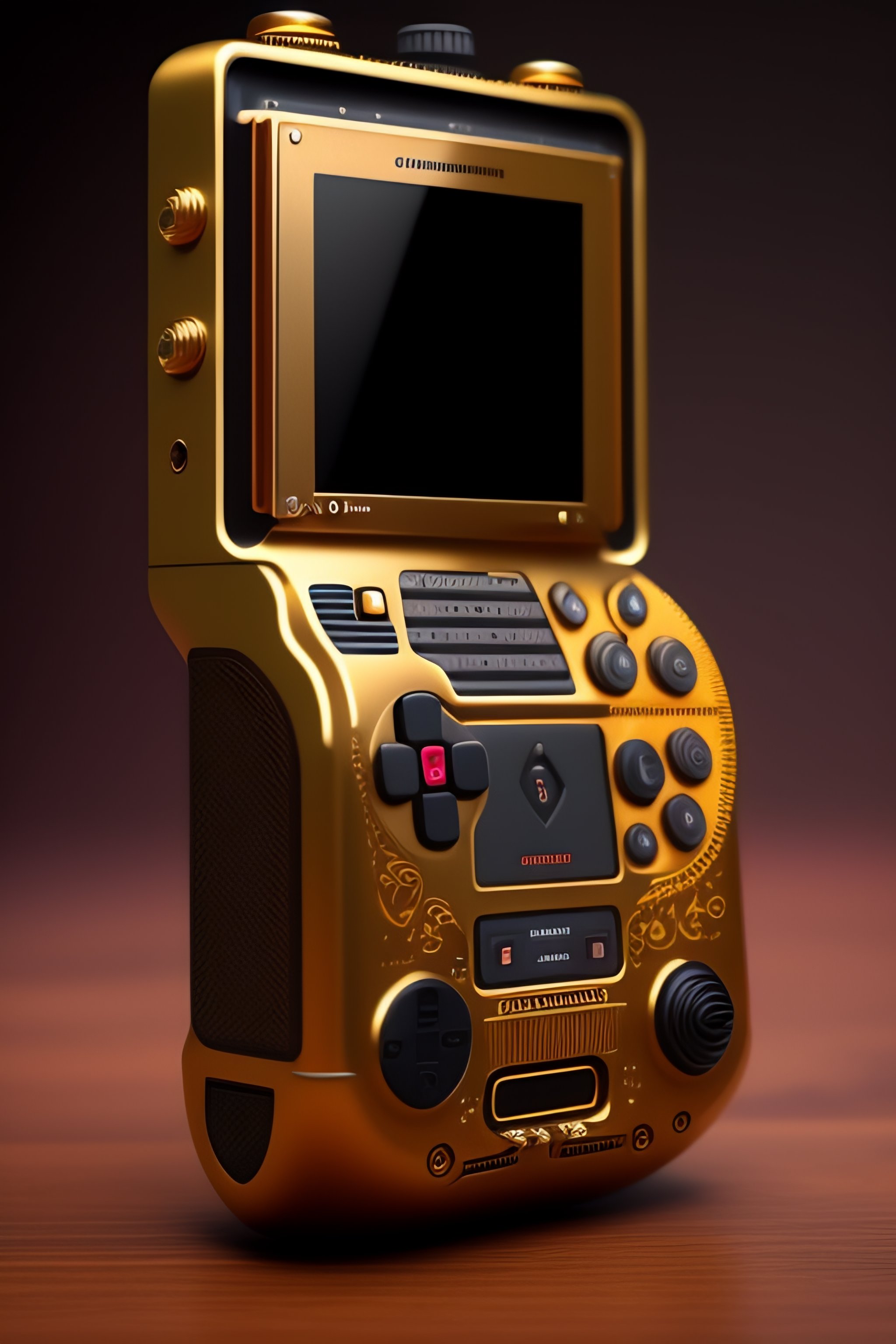 Lexica - An extremely complex and advanced steampunk gameboy