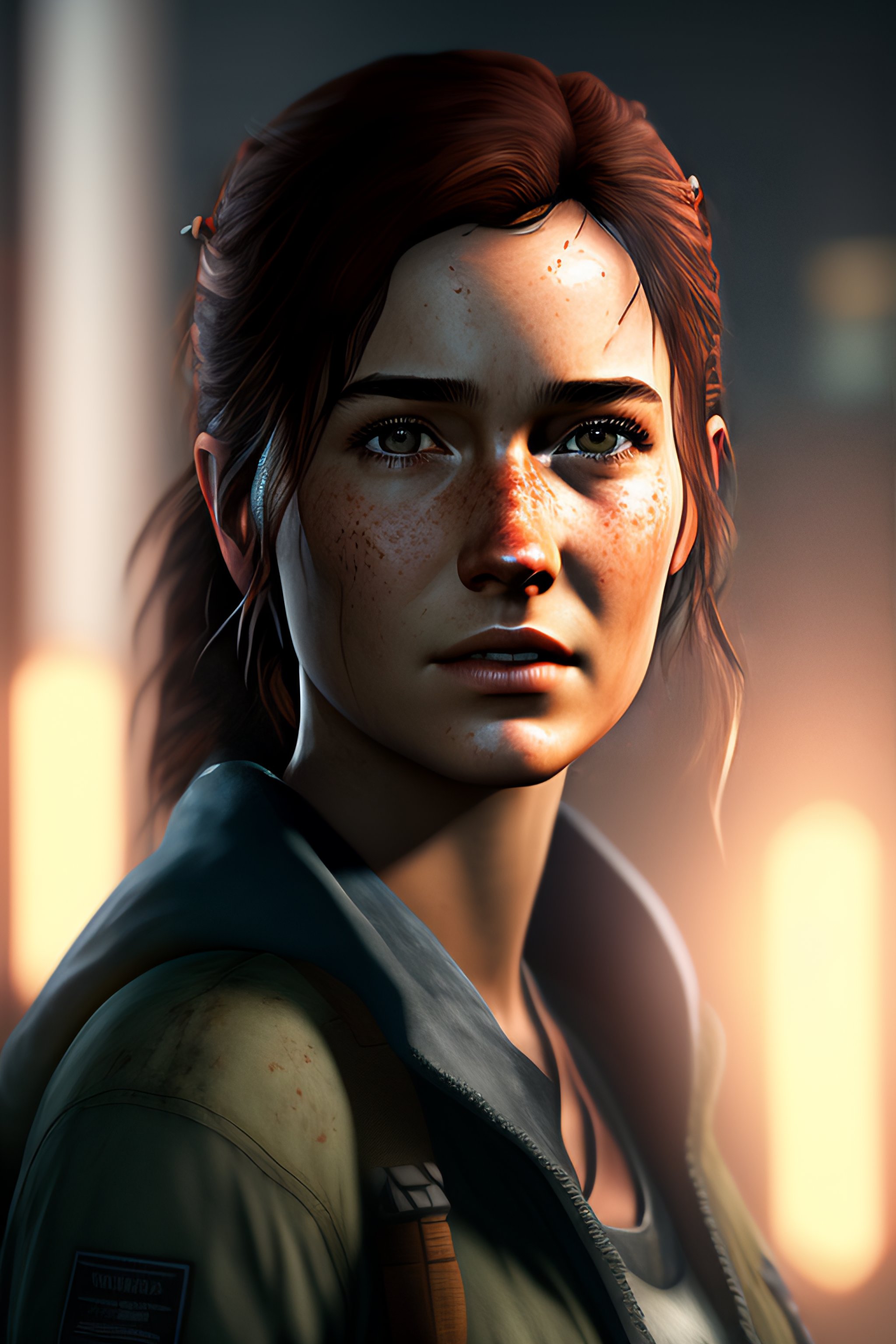 ArtStation - Ellie - The Last of Us Part II Portrait