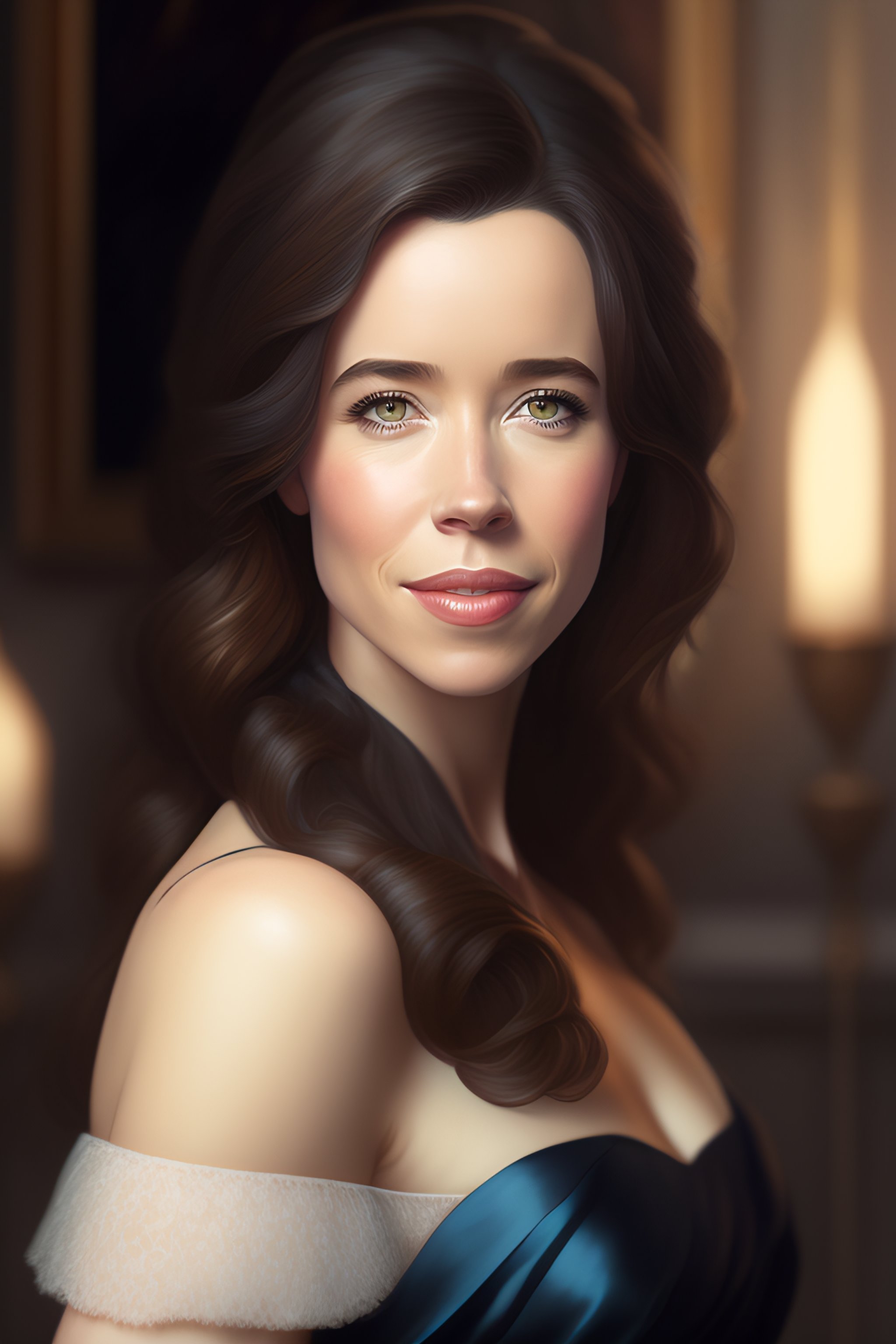 Linda Cardellini Canvas Art: 8x12 Bedroom Decor