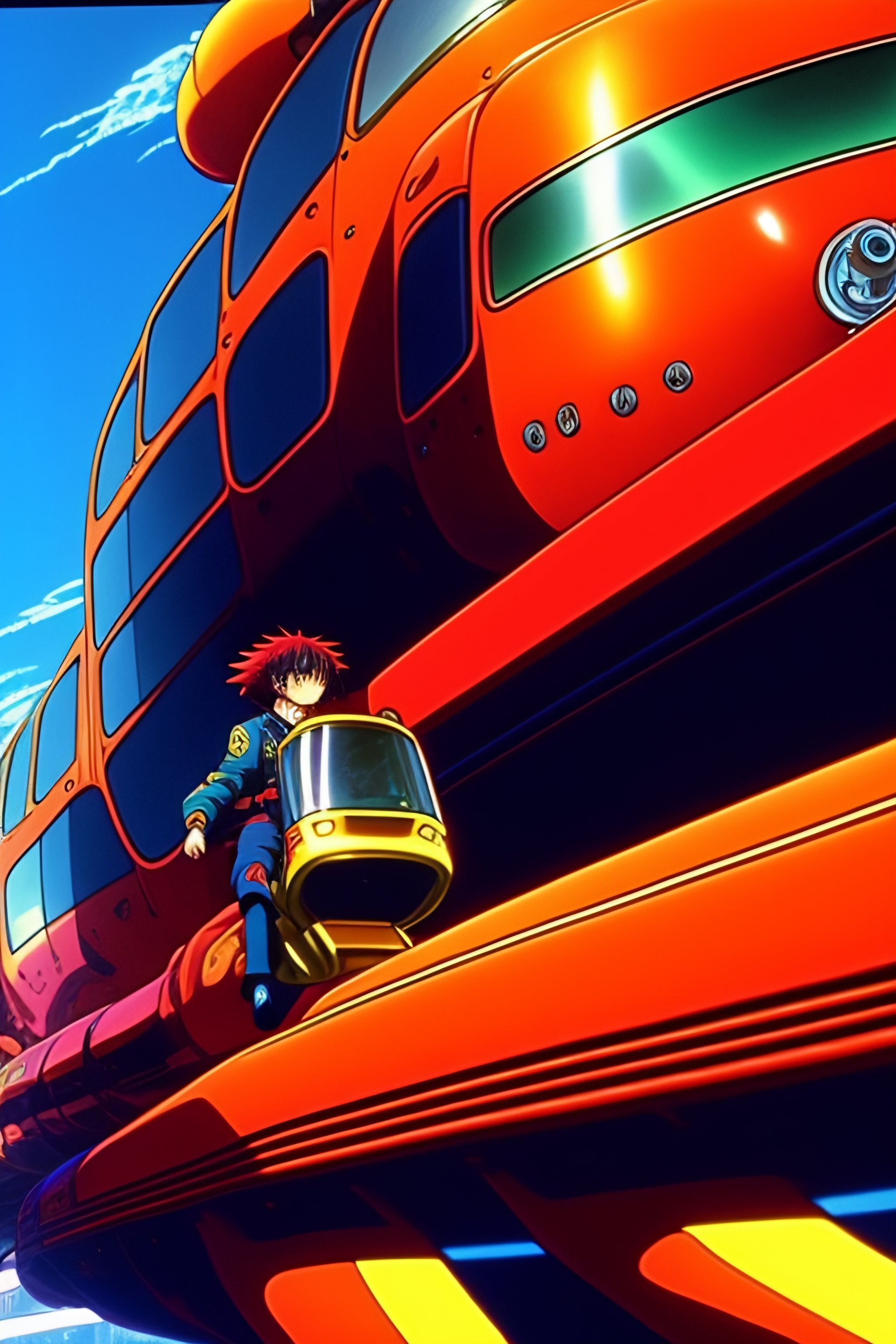 Lexica - Vintage anime screenshot from Akira, 90's anime aesthetic
