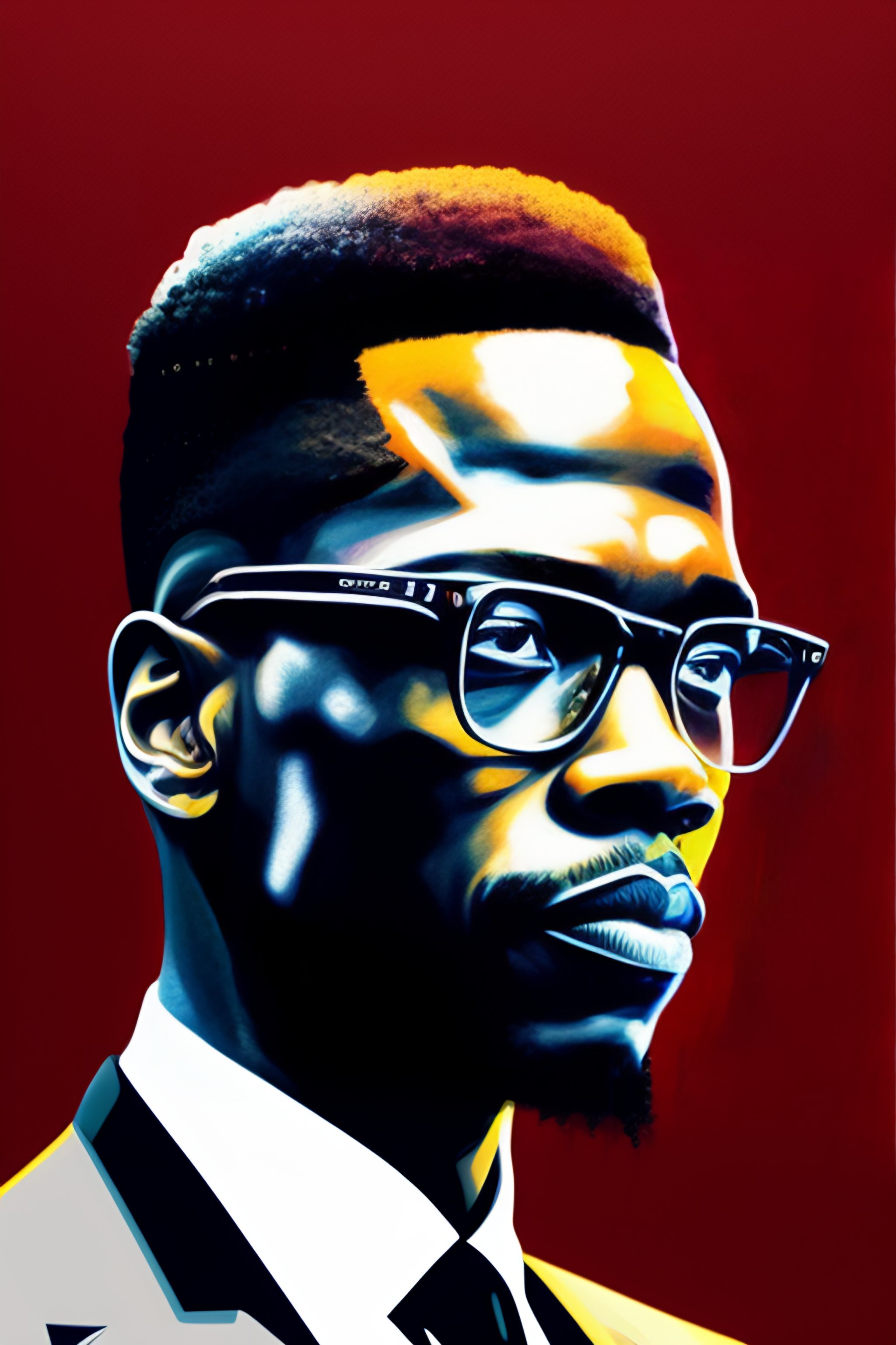 Lexica - Malcolm x, vector design