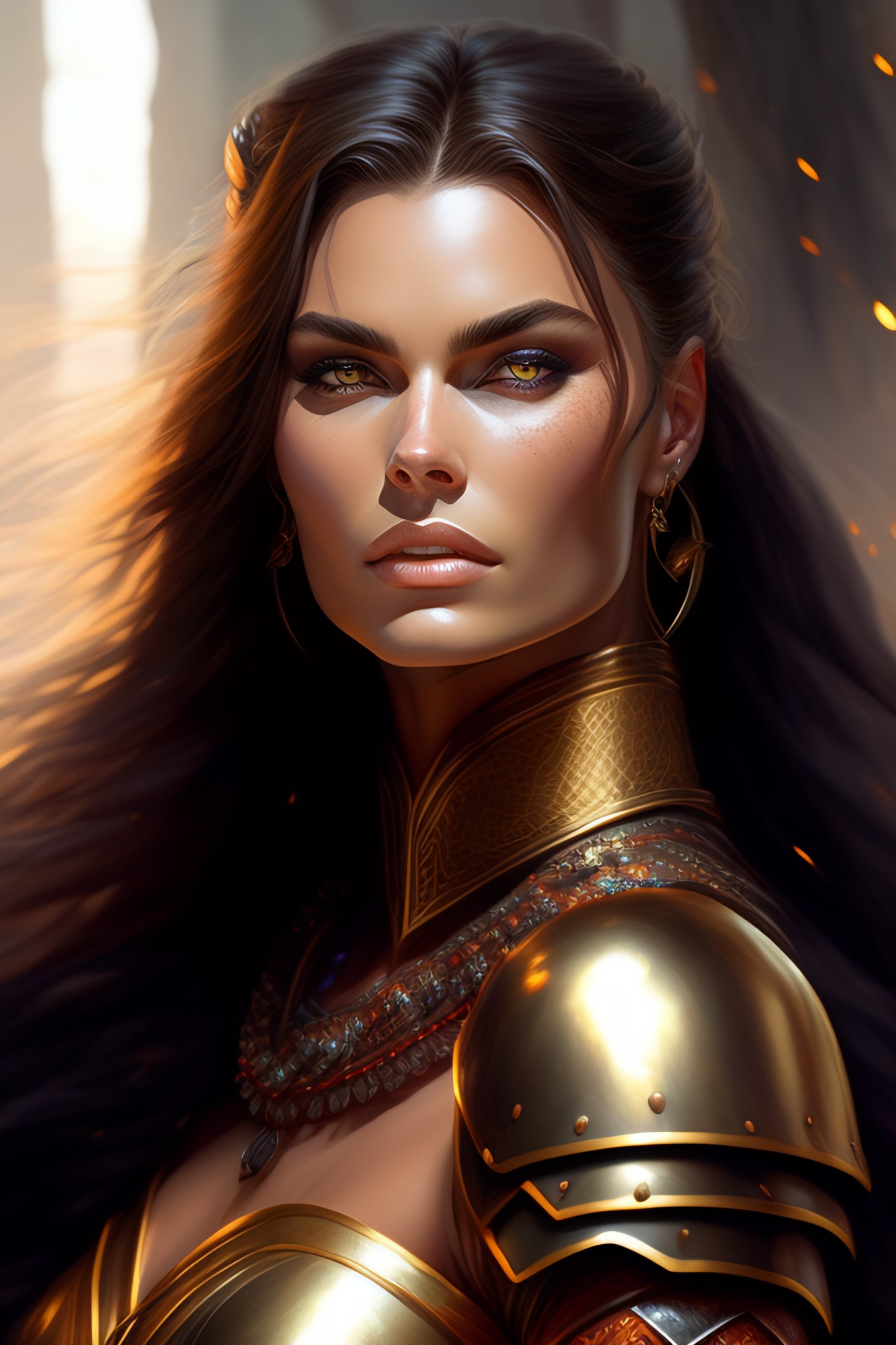 Lexica - Berserker portrait, d&d style, fantasy, photorealistic, highly ...