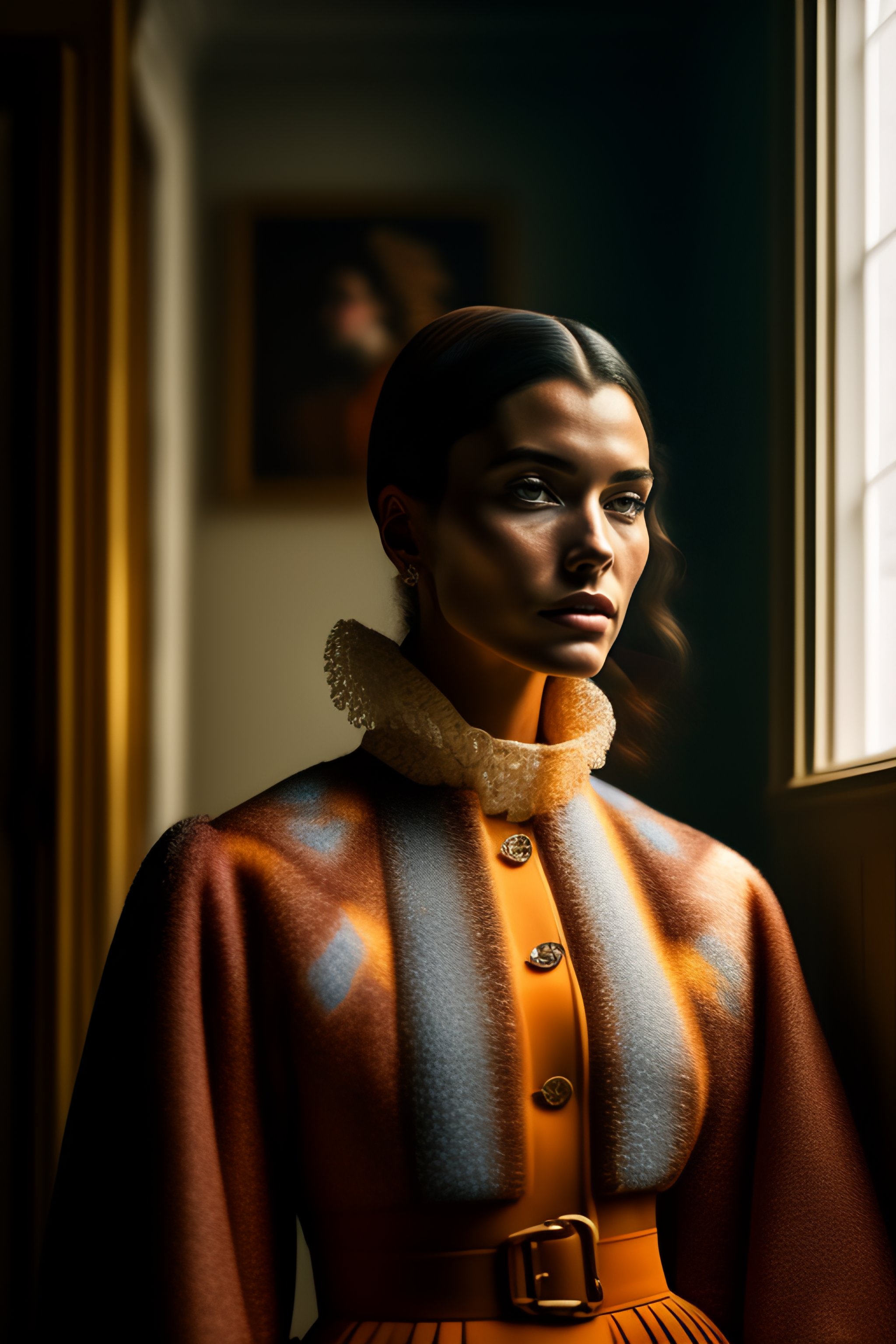 Lexica - Ultra reallistic, 8k, medium shot portrait of a young woman in ...