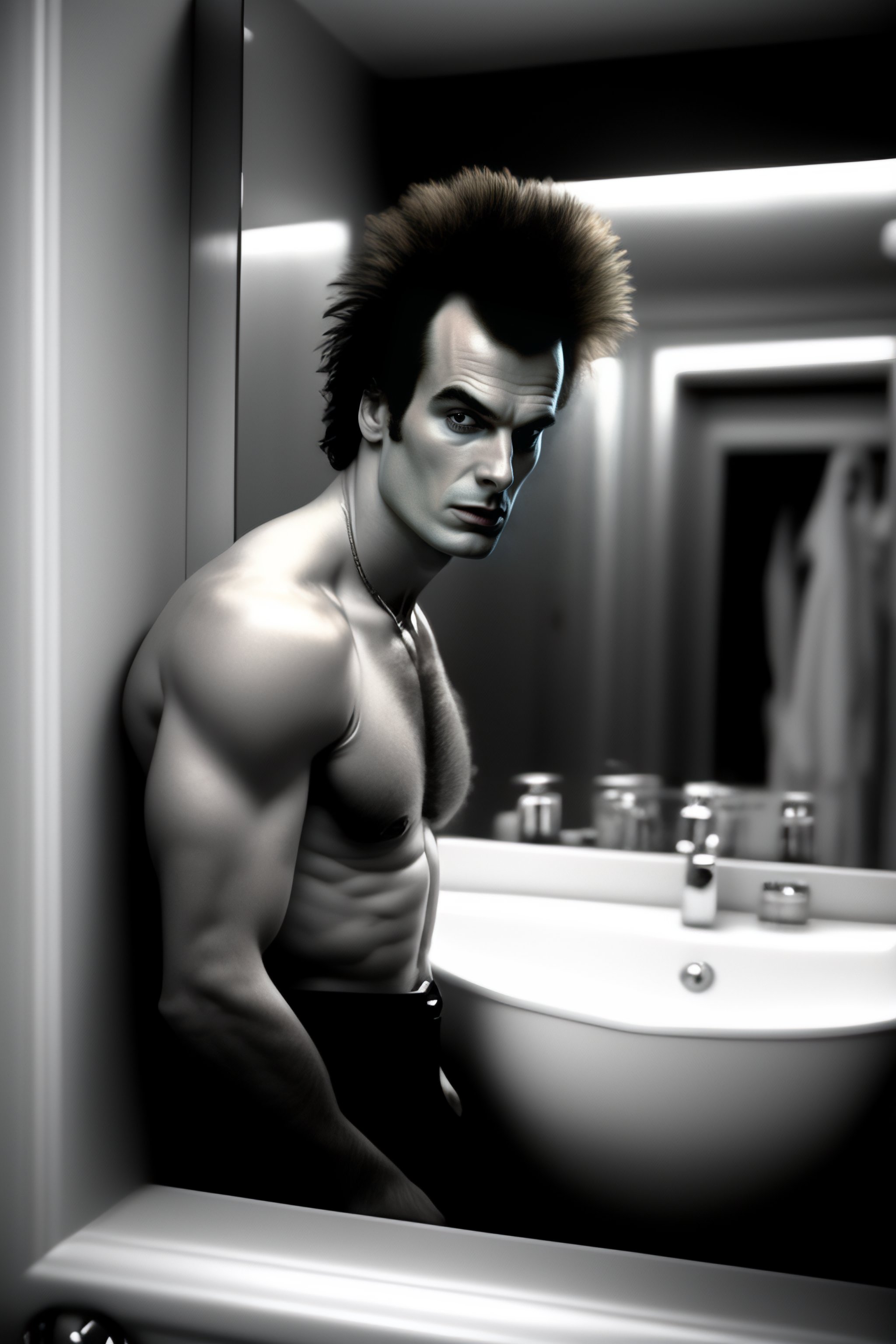 Lexica - Sid vicious in a bathroom