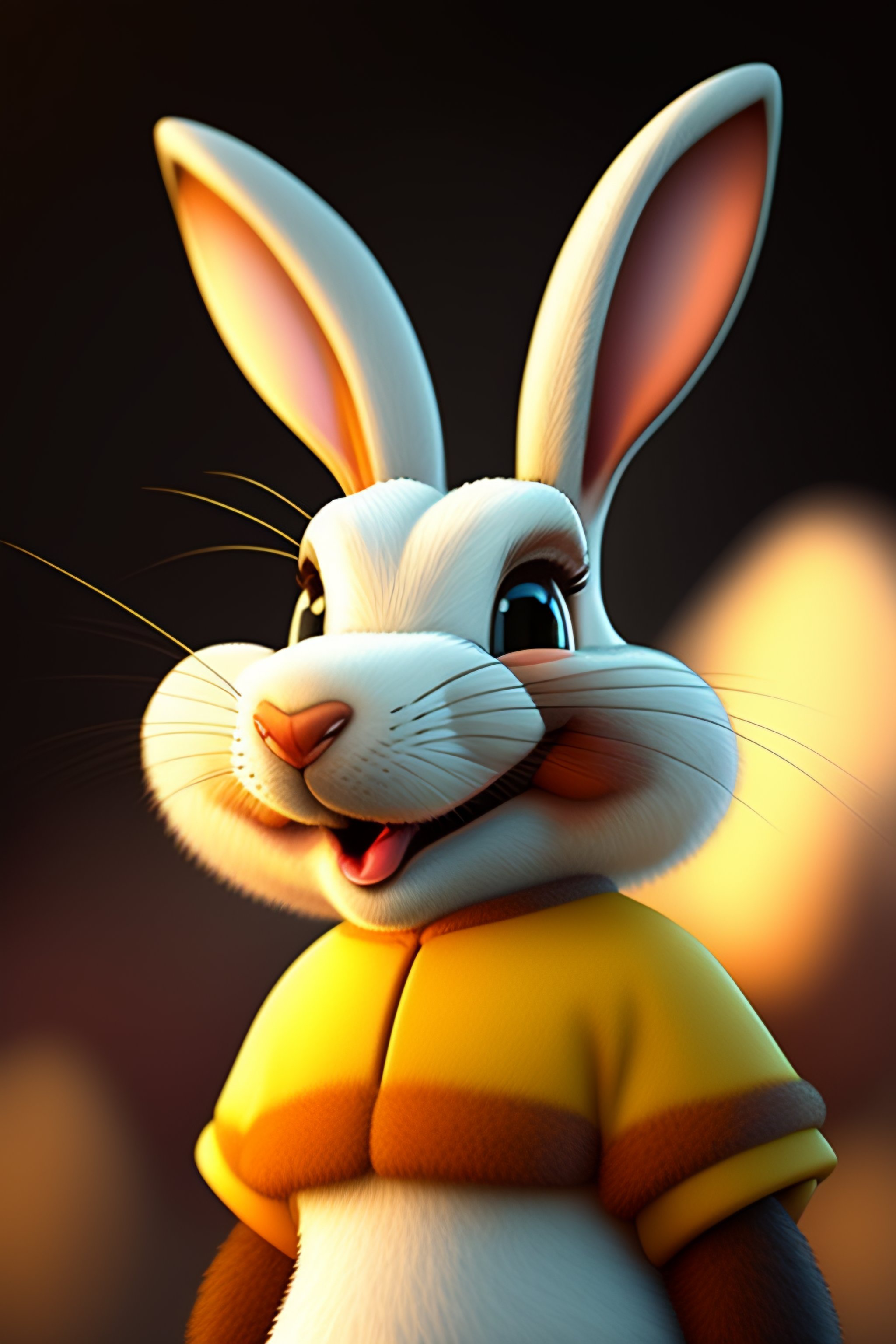 Lexica Bugs Bunny in real life, photo realistic
