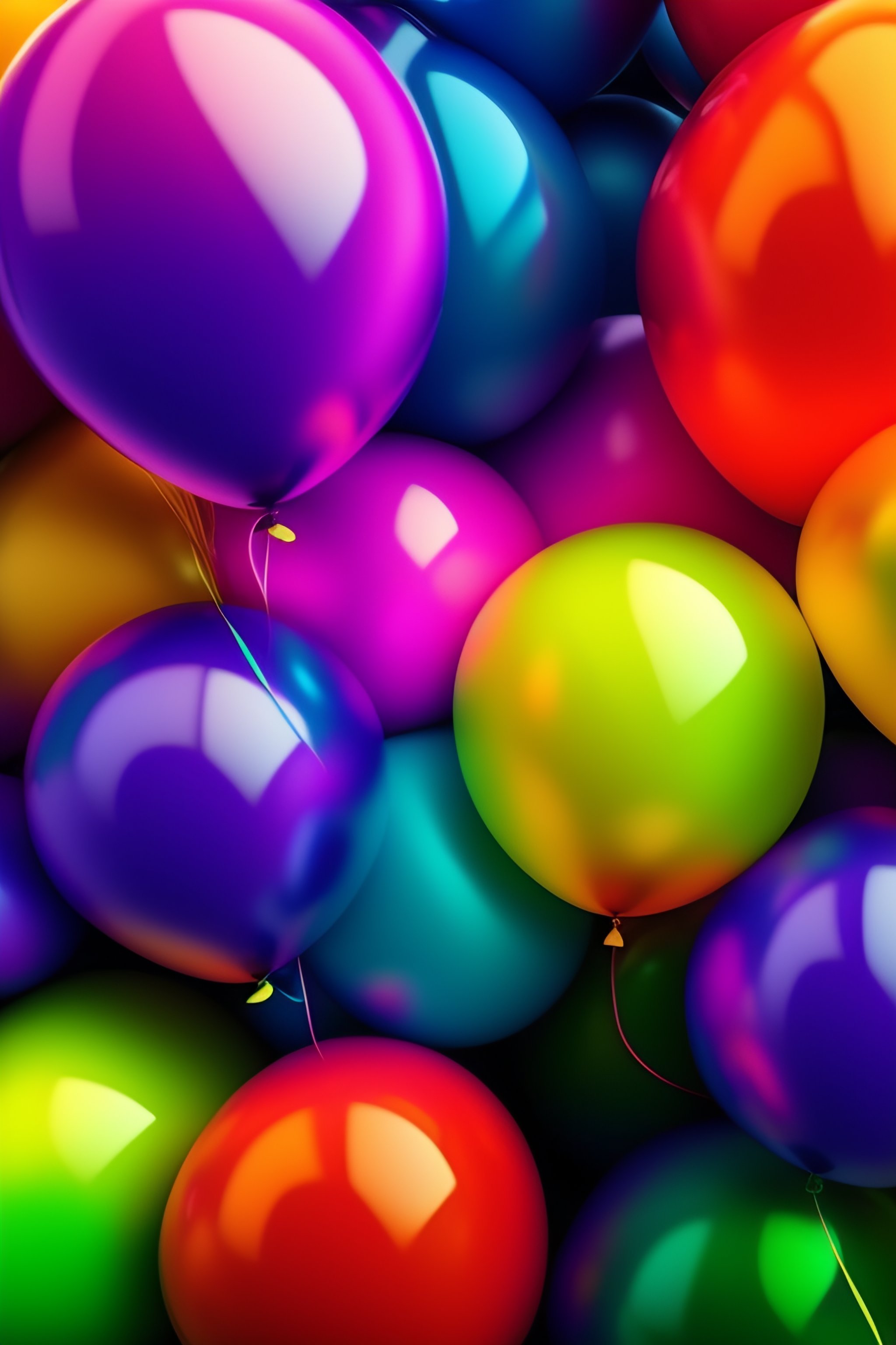 Lexica Happy 100 Followers Lots Of Colour And Balloons Must Have 