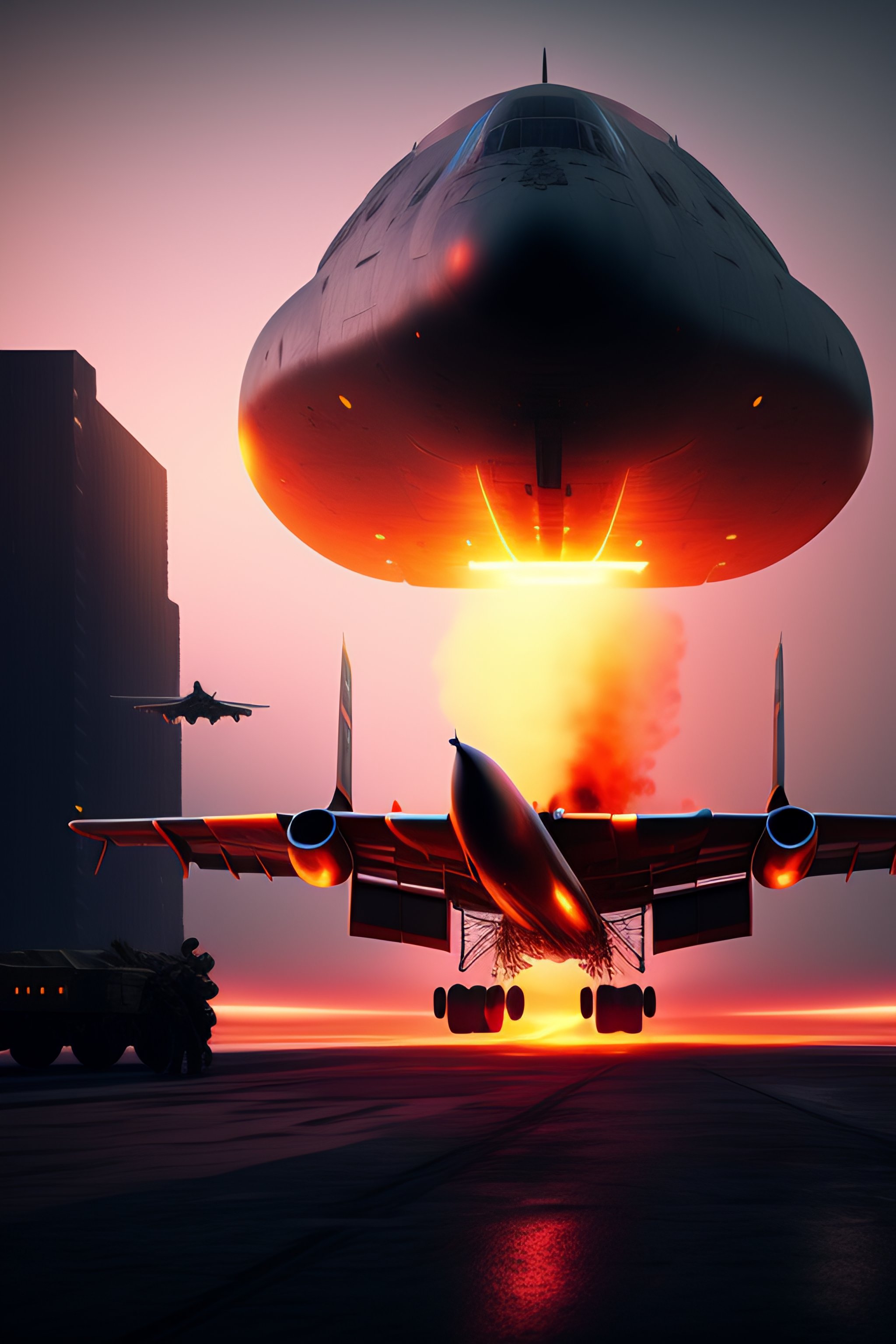 Lexica - Nuclear war in the background, Russian military planes are ...