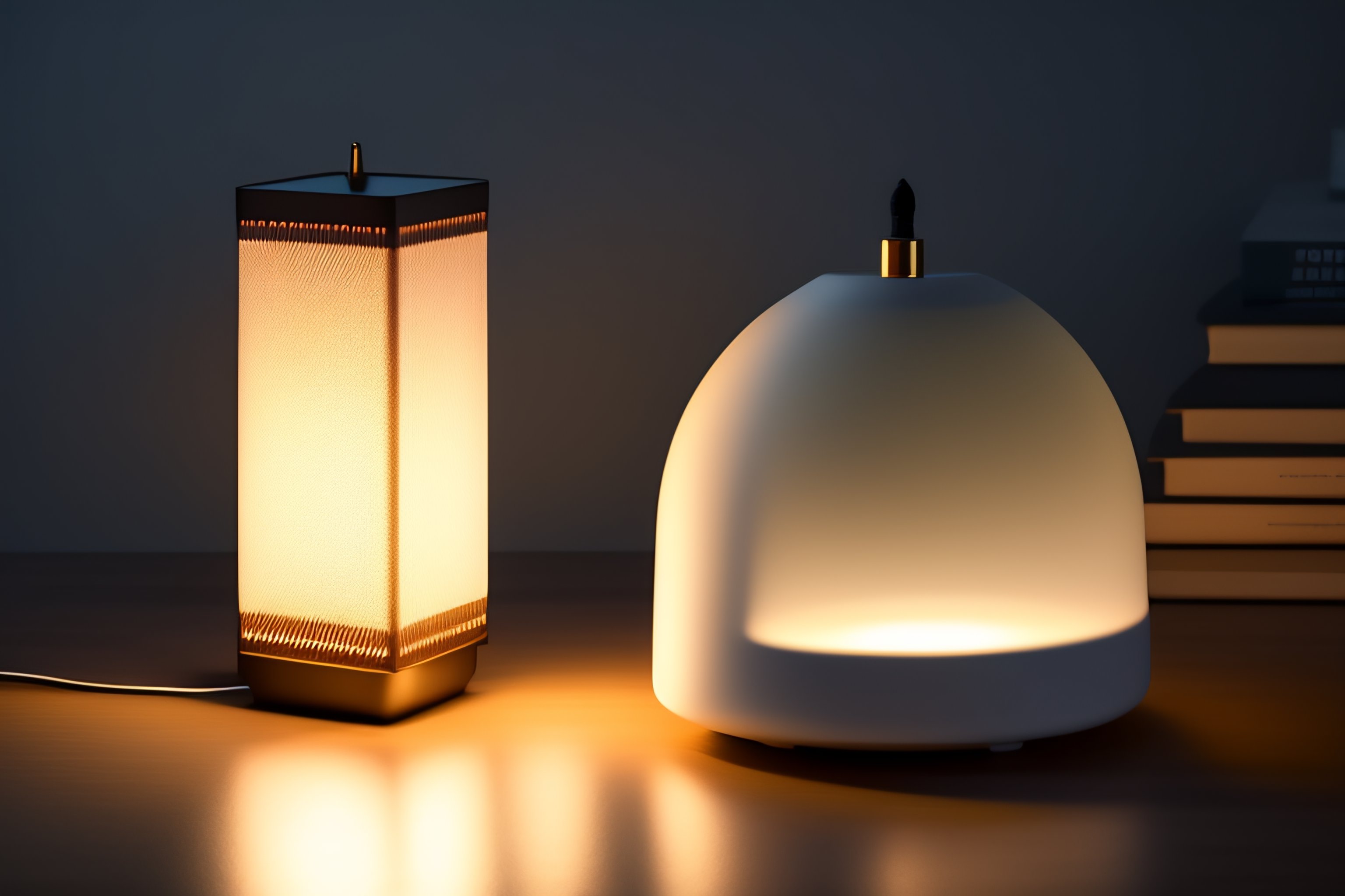 Lexica - Professional product photo of a Luminotherapy lamp, product ...