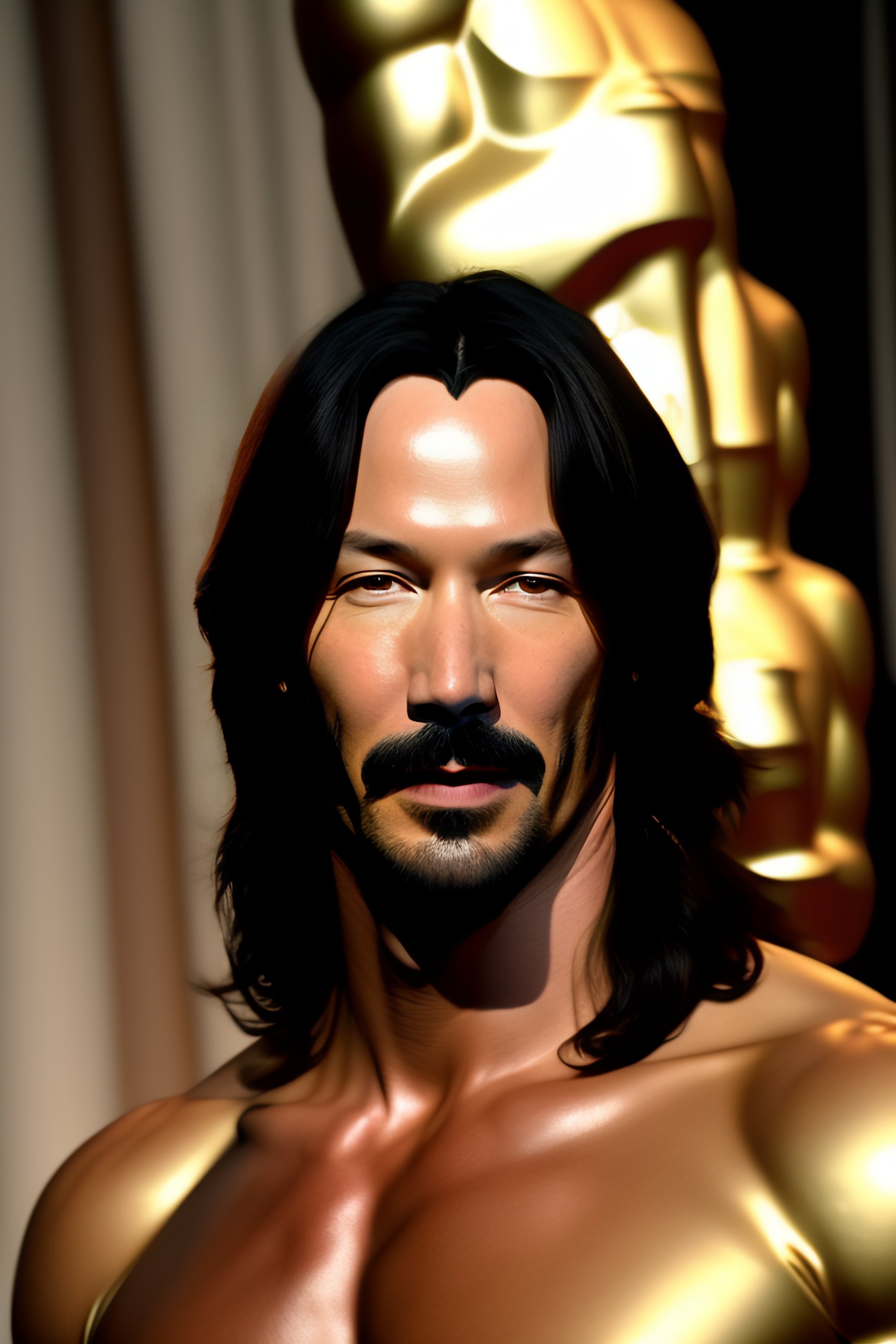 Lexica - Keanu Reeves in prehistoric age