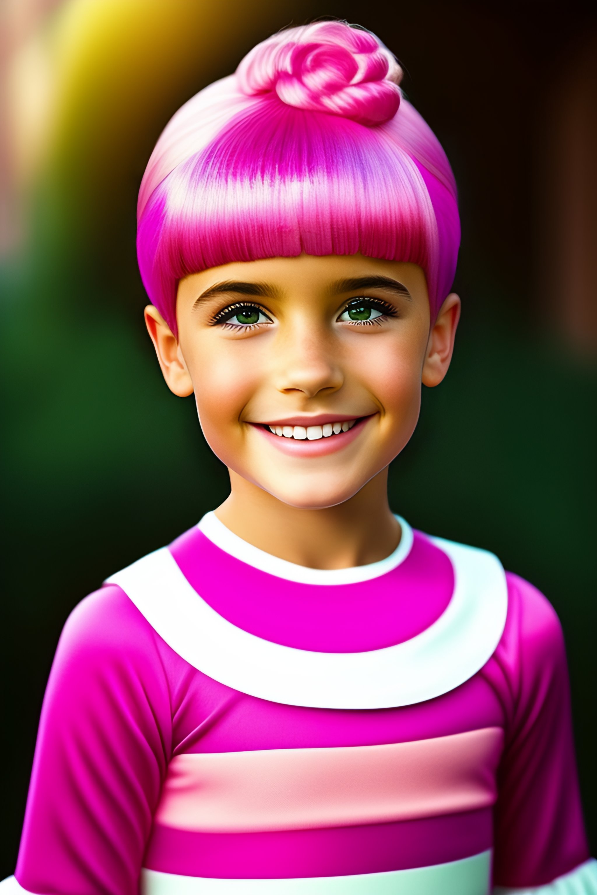 Lexica Julianna rose mauriello as Stephanie from lazytown pink