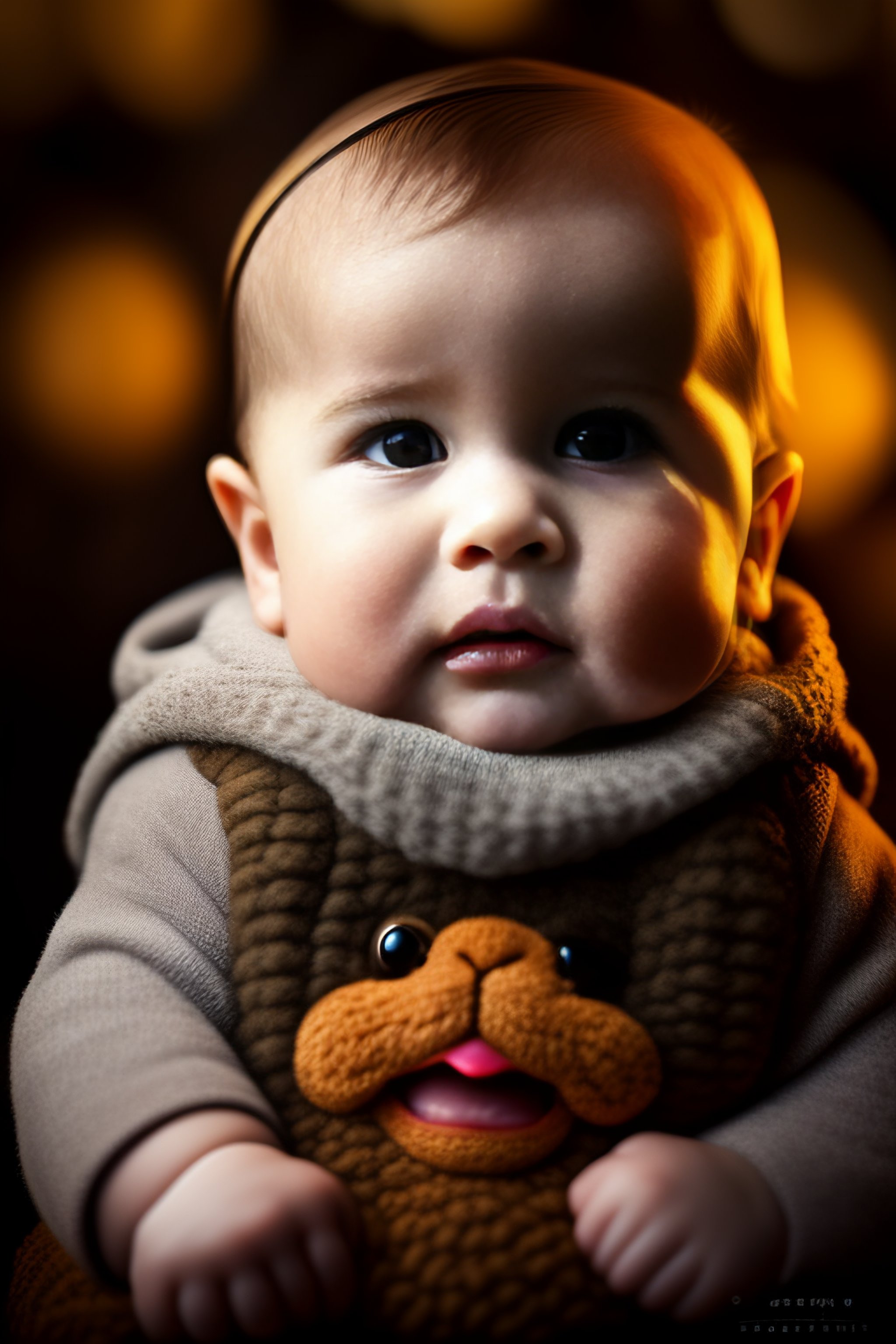 Lexica - Rancor baby portrait