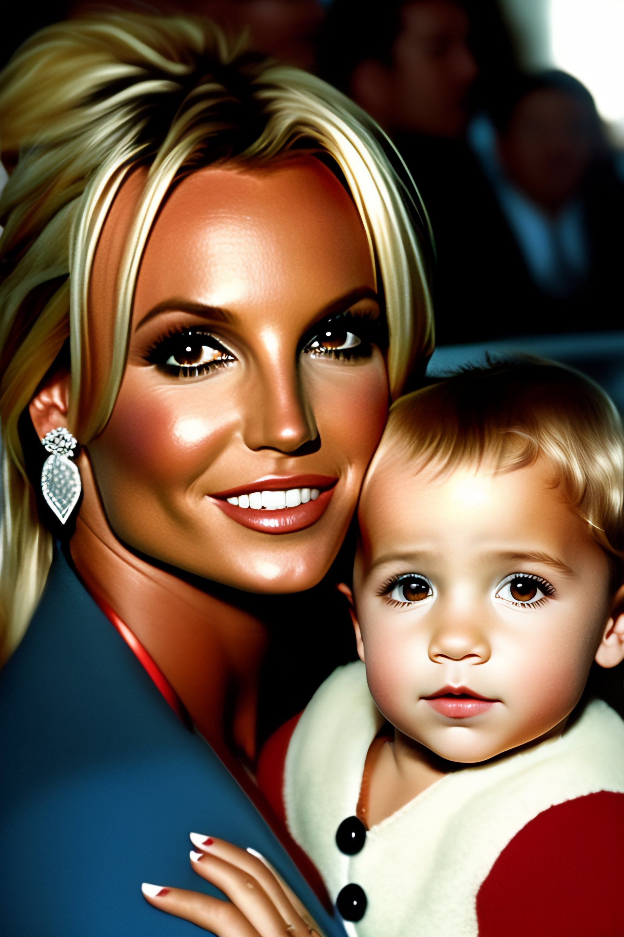 Lexica - Britney Spears with baby Britney Spears