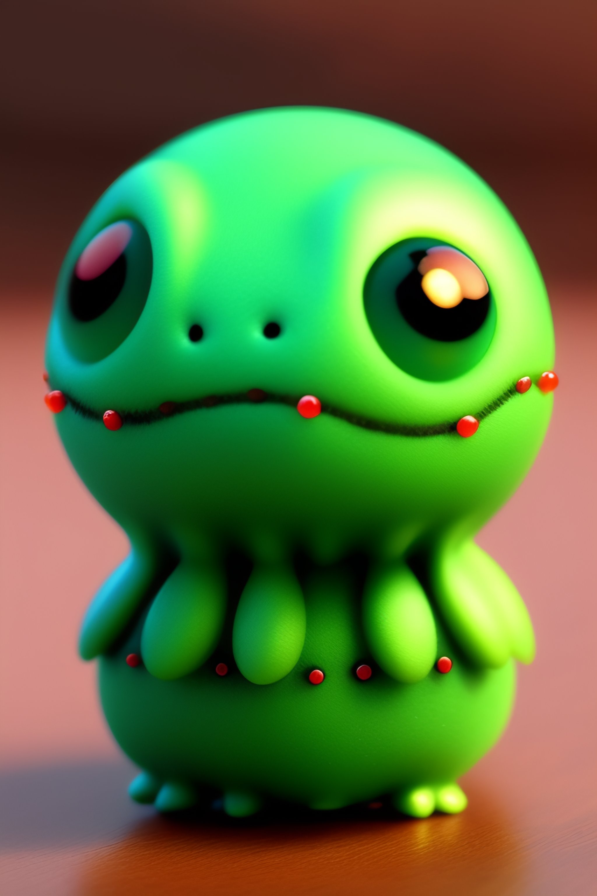 Lexica - Slimy monster covered with a Hundred eyeballs small funny ...