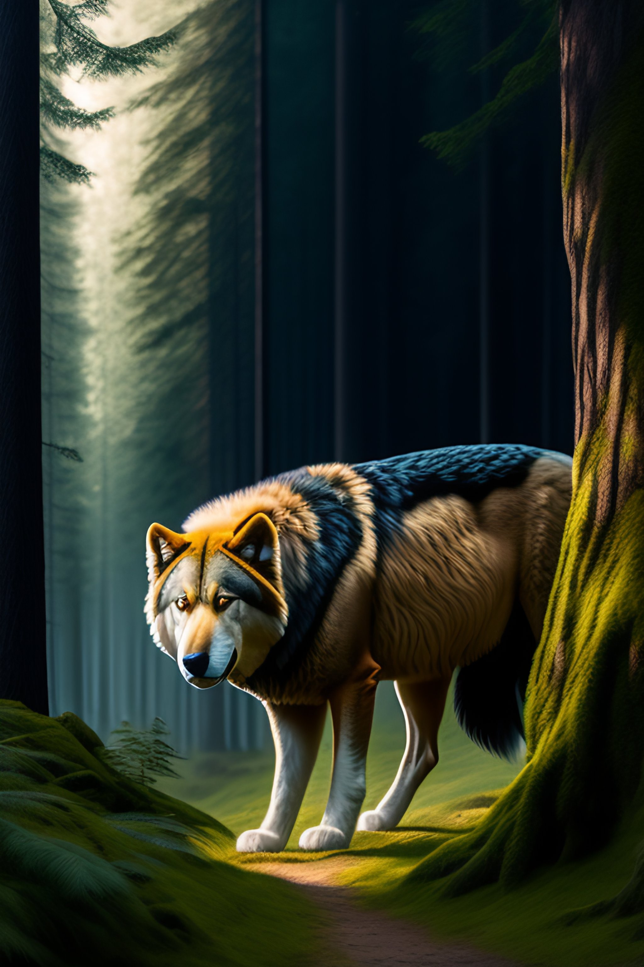 Fantasy Evil Wolves