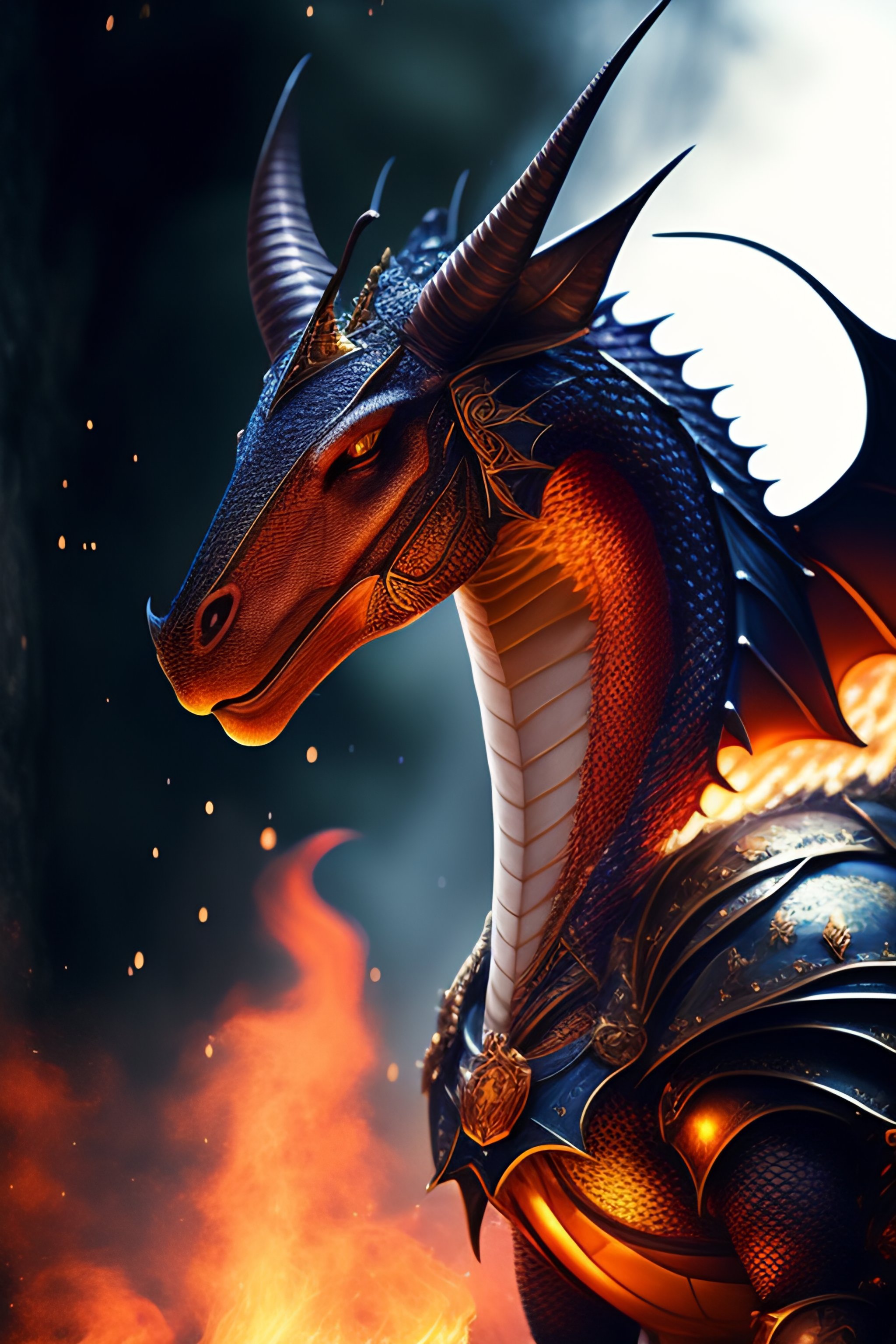 Lexica - Knight who atak a dragon magalie villeneuve
