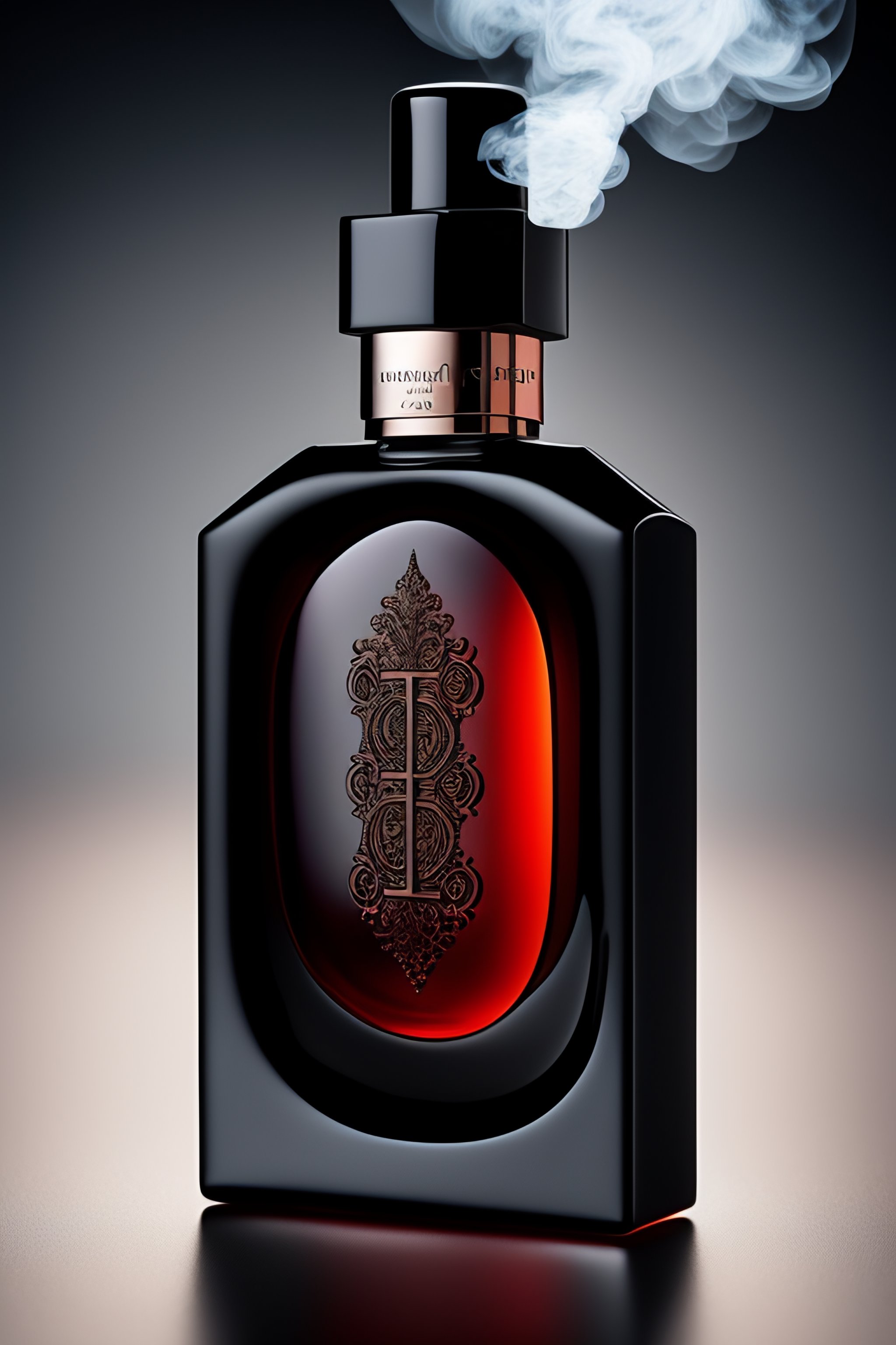 Lexica - A unique dark perfume bottle with a dark deluxe packaging box ...