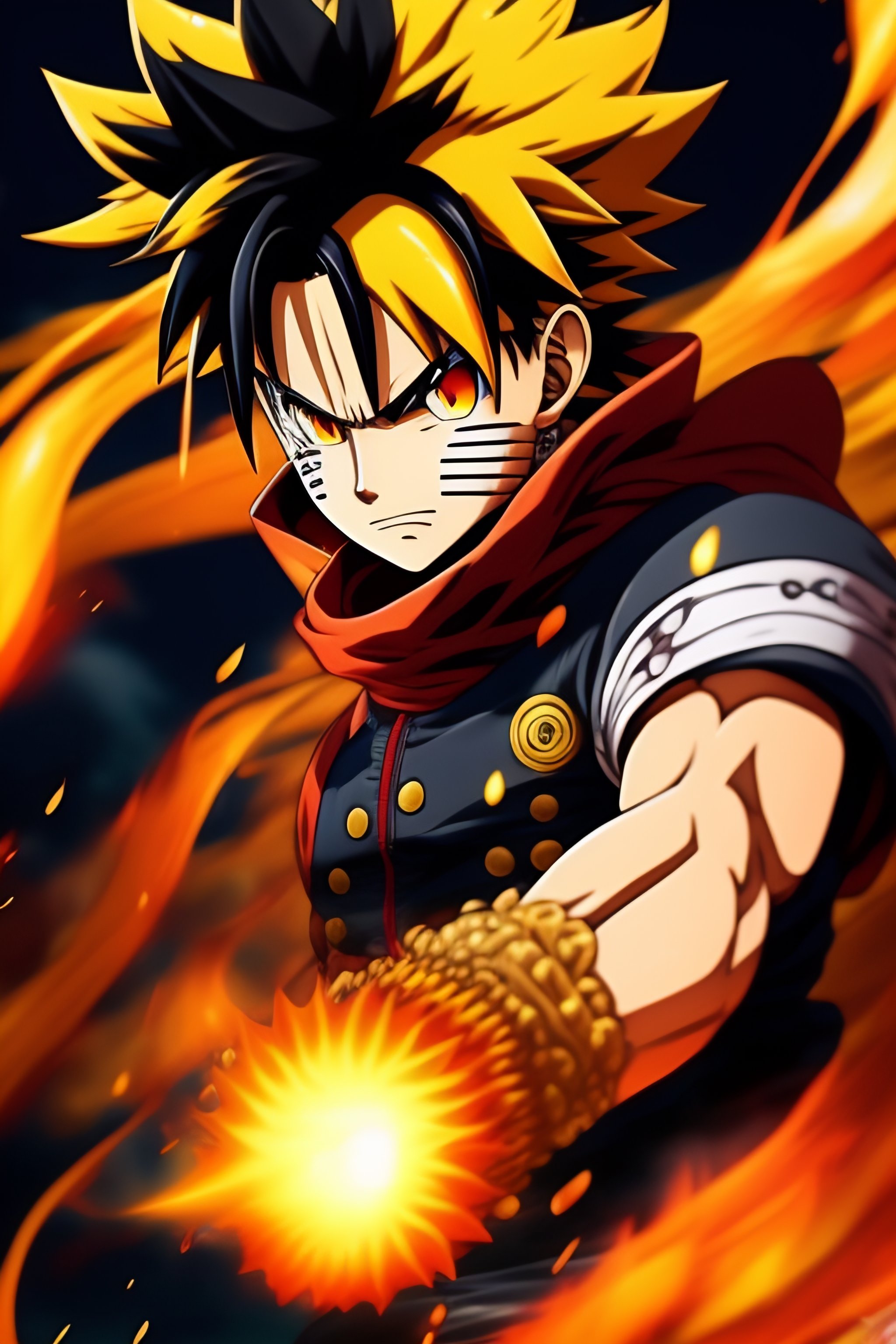 Goku And Luffy Fusion Super Saiyen Pinterest Goku - vrogue.co