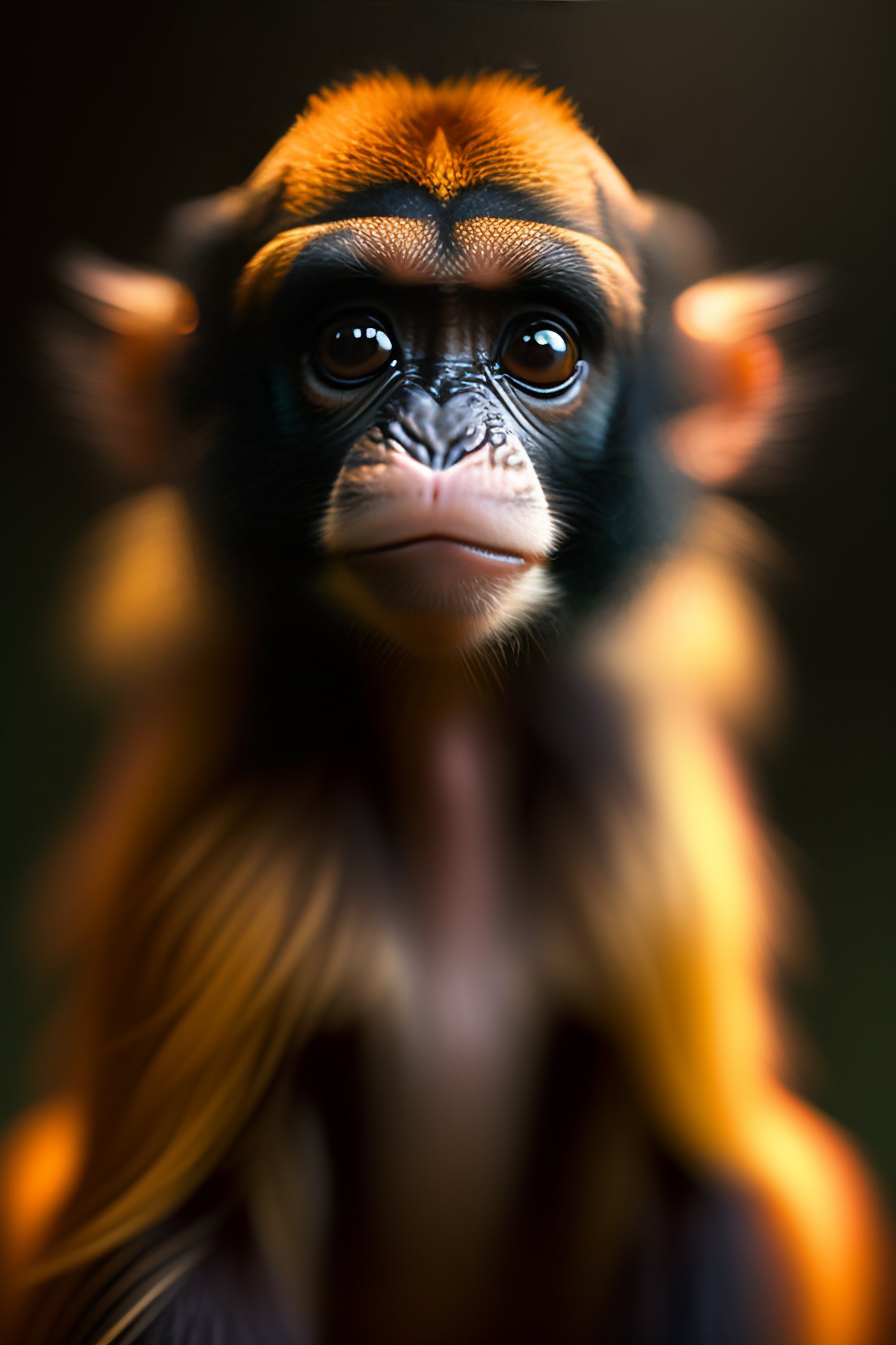 Lexica - Spider monkey pixar