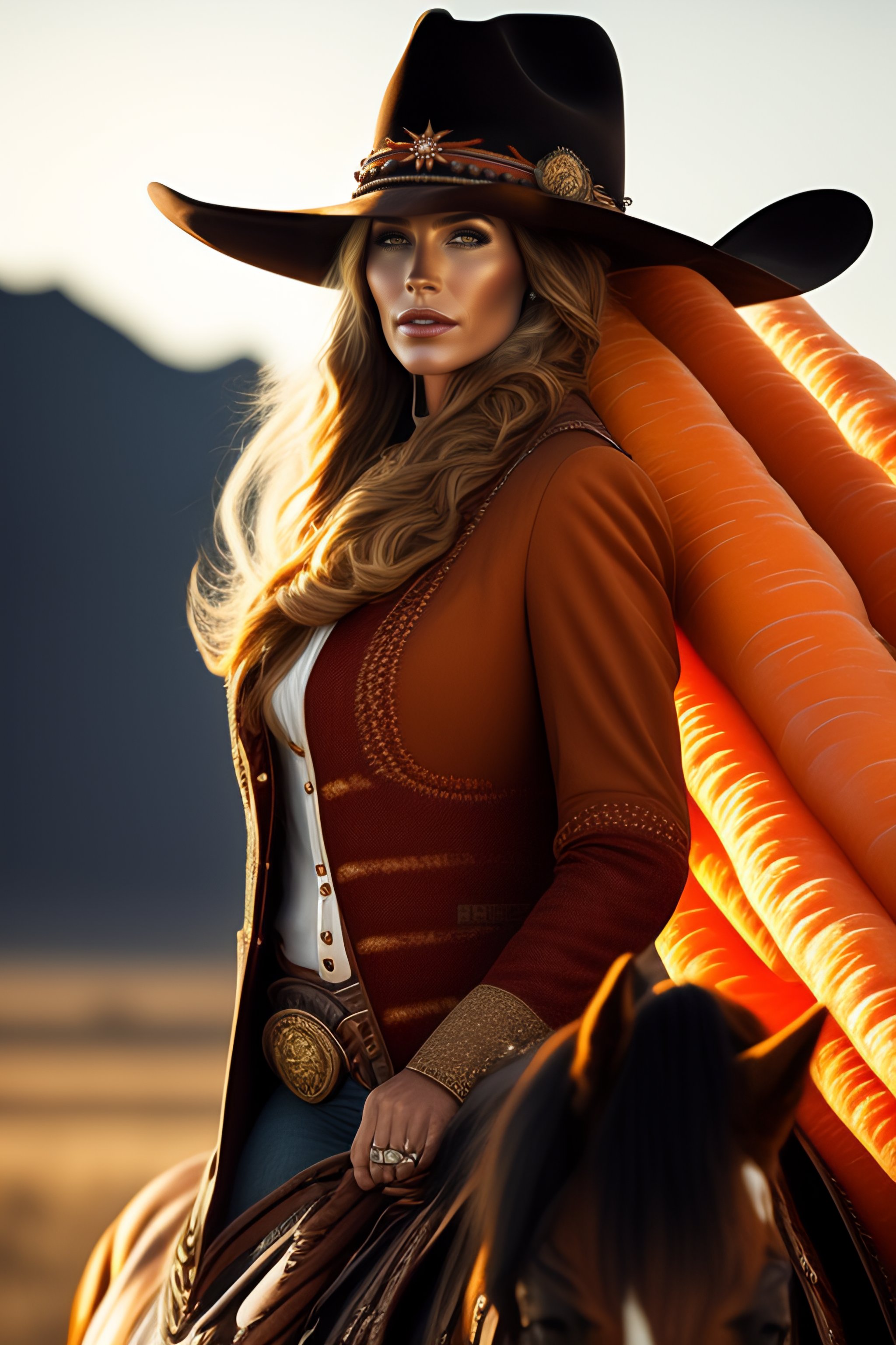 female cowboy