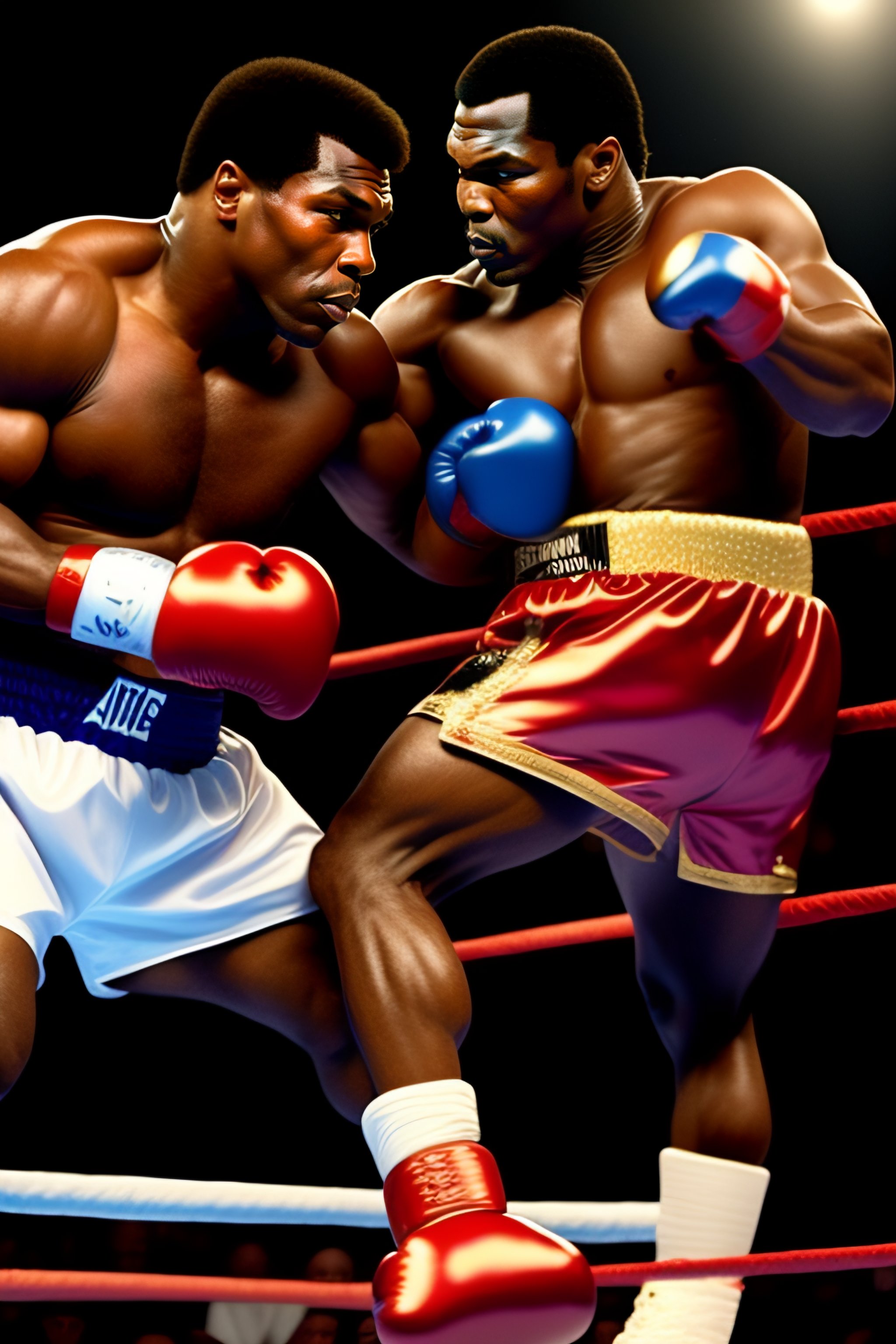 Lexica - Mike tyson vs muhammed ali boxing match