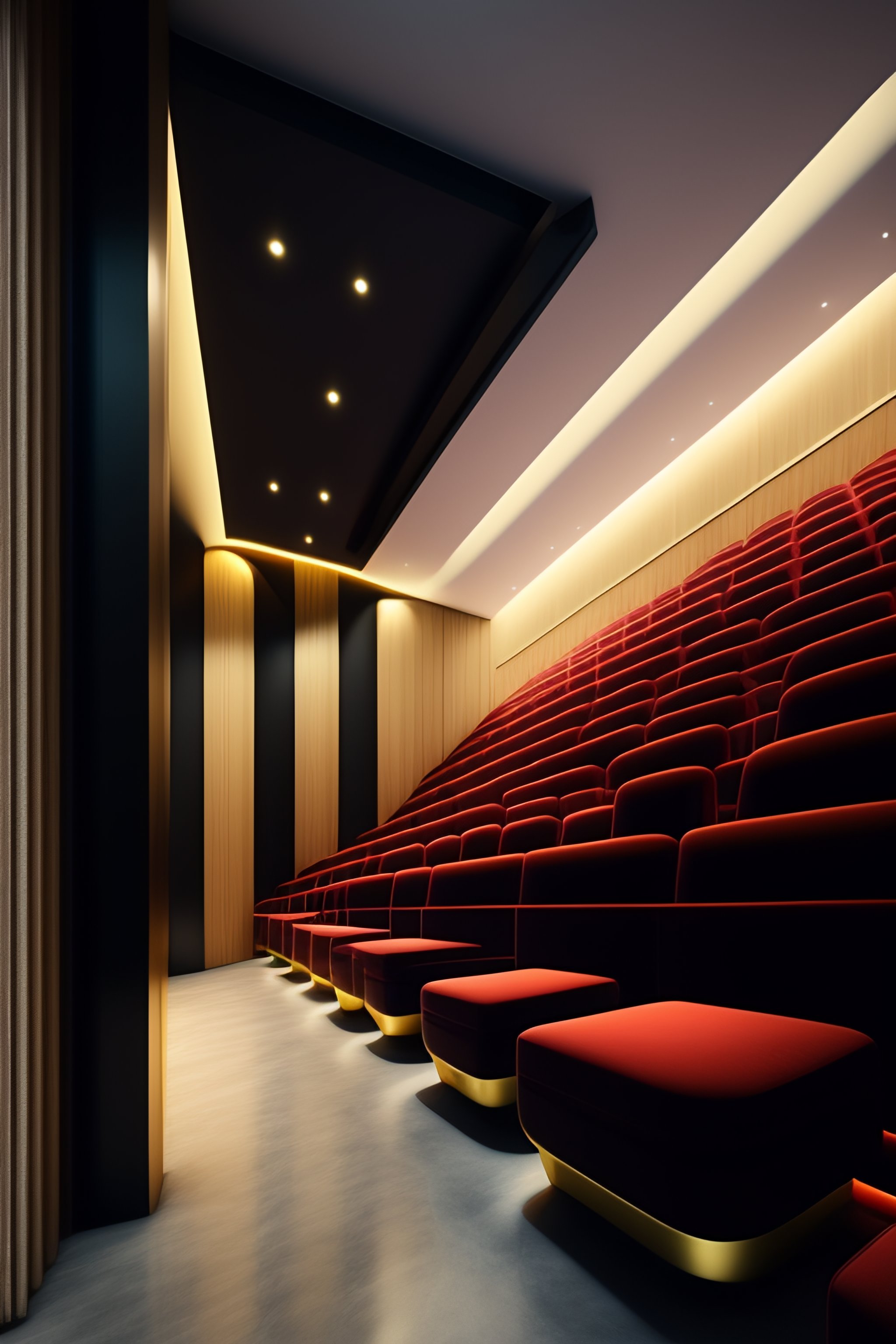 Lexica - Cinema interior architect
