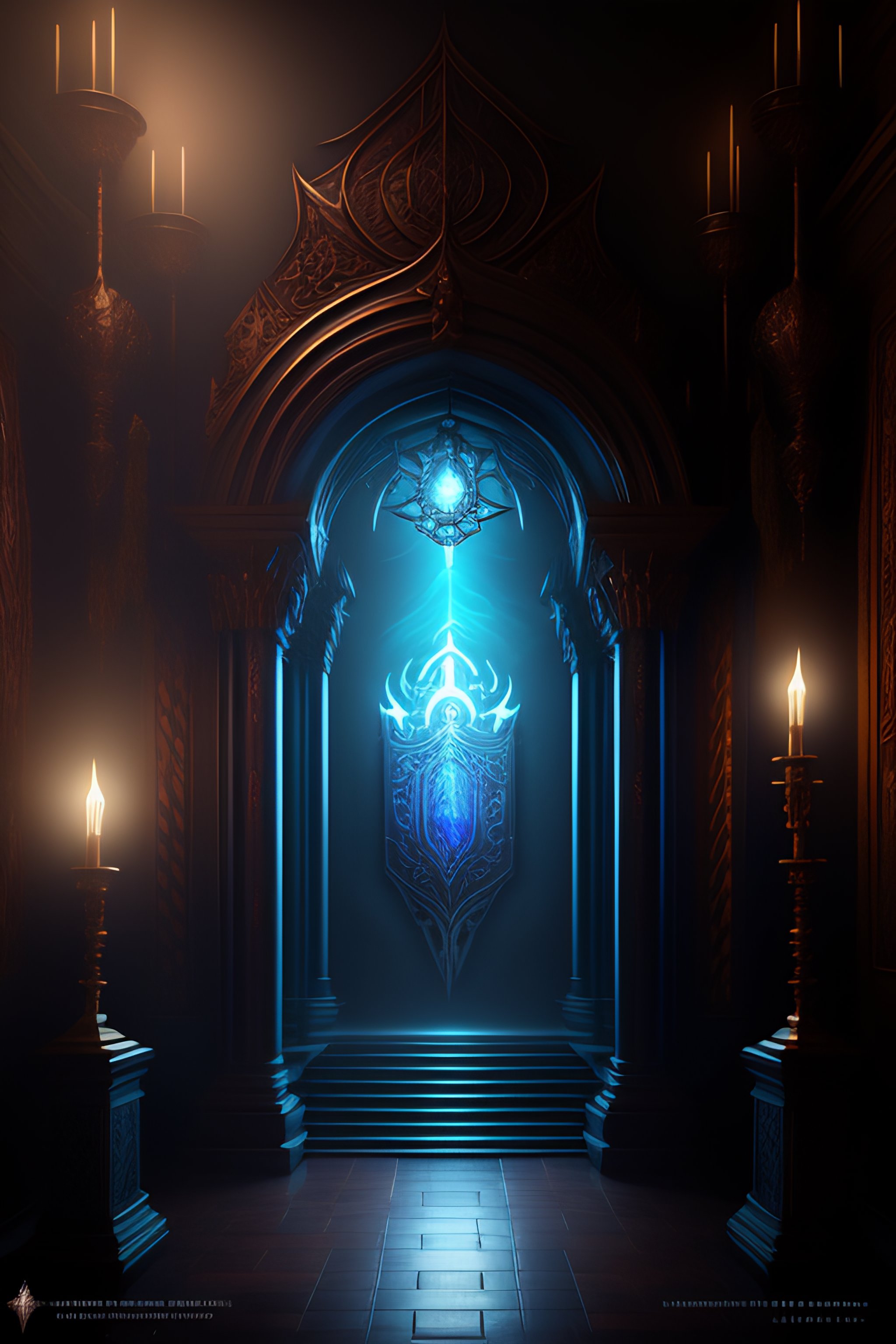 Lexica - Concept art, D&D, lord of disease, dark armor, gothic throne