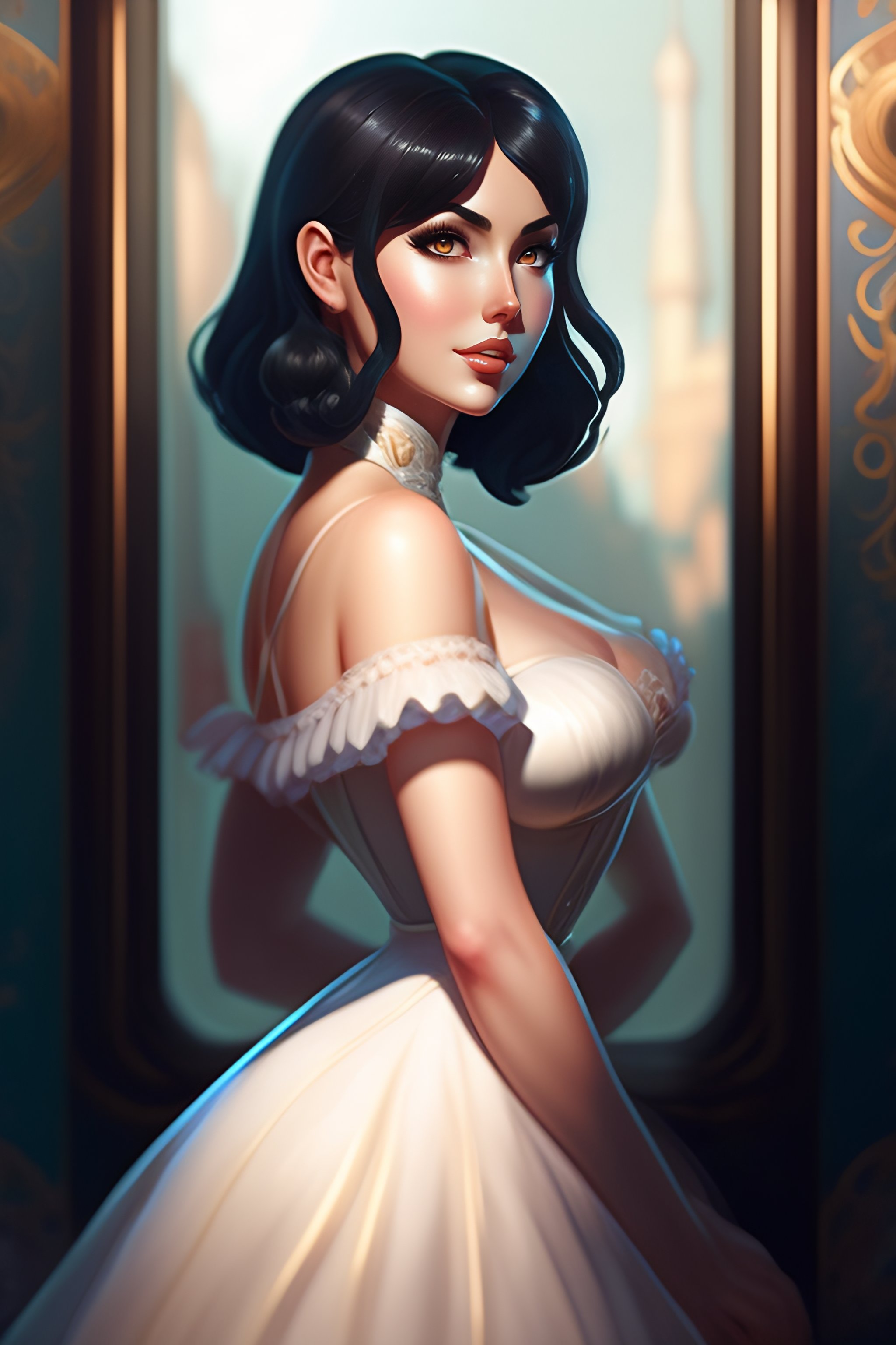 Lexica Full Body Kate Upton As Elizabeth From Bioshock Infinite