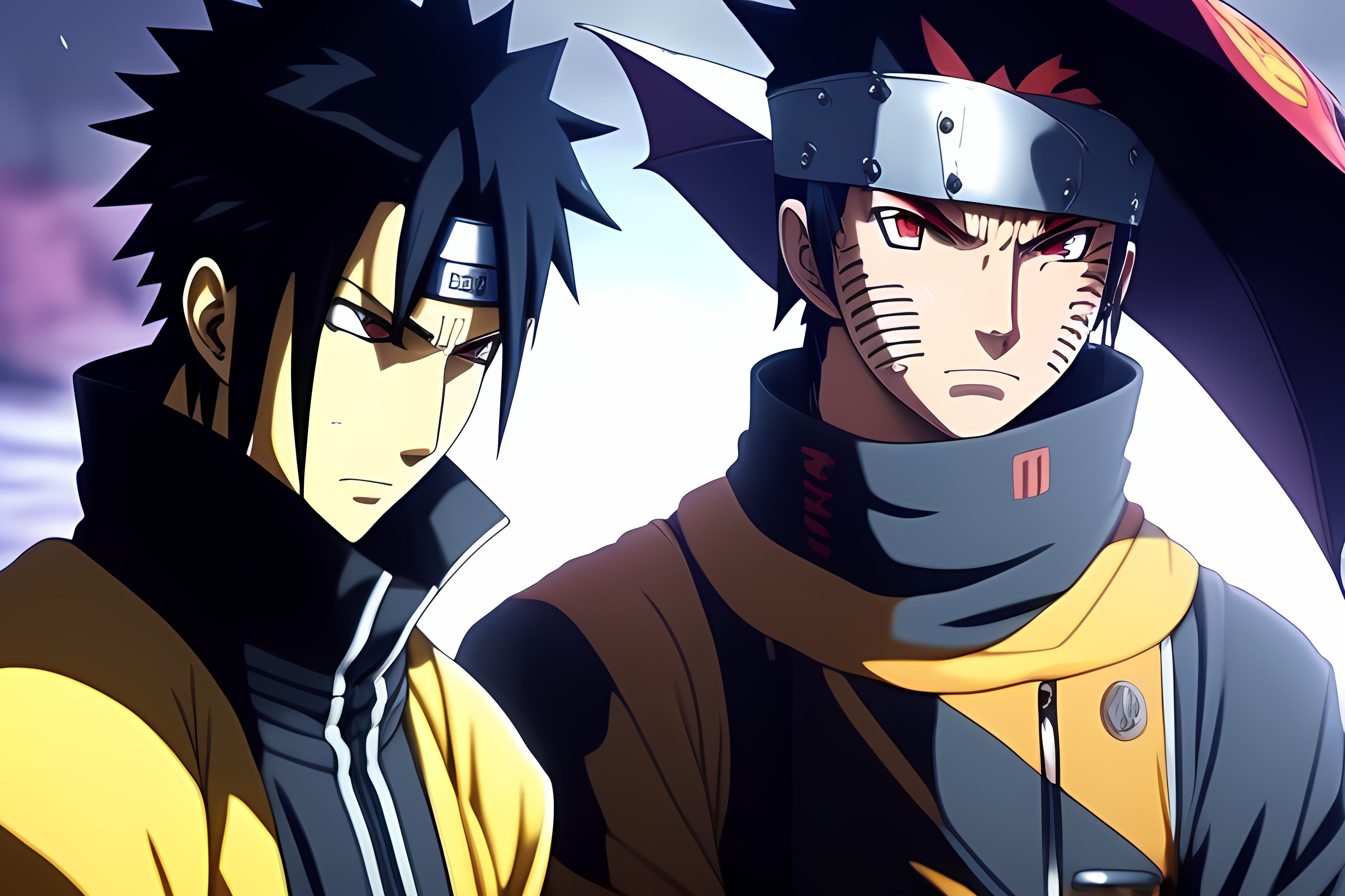 Lexica - Epic fight naruto sasuke raining