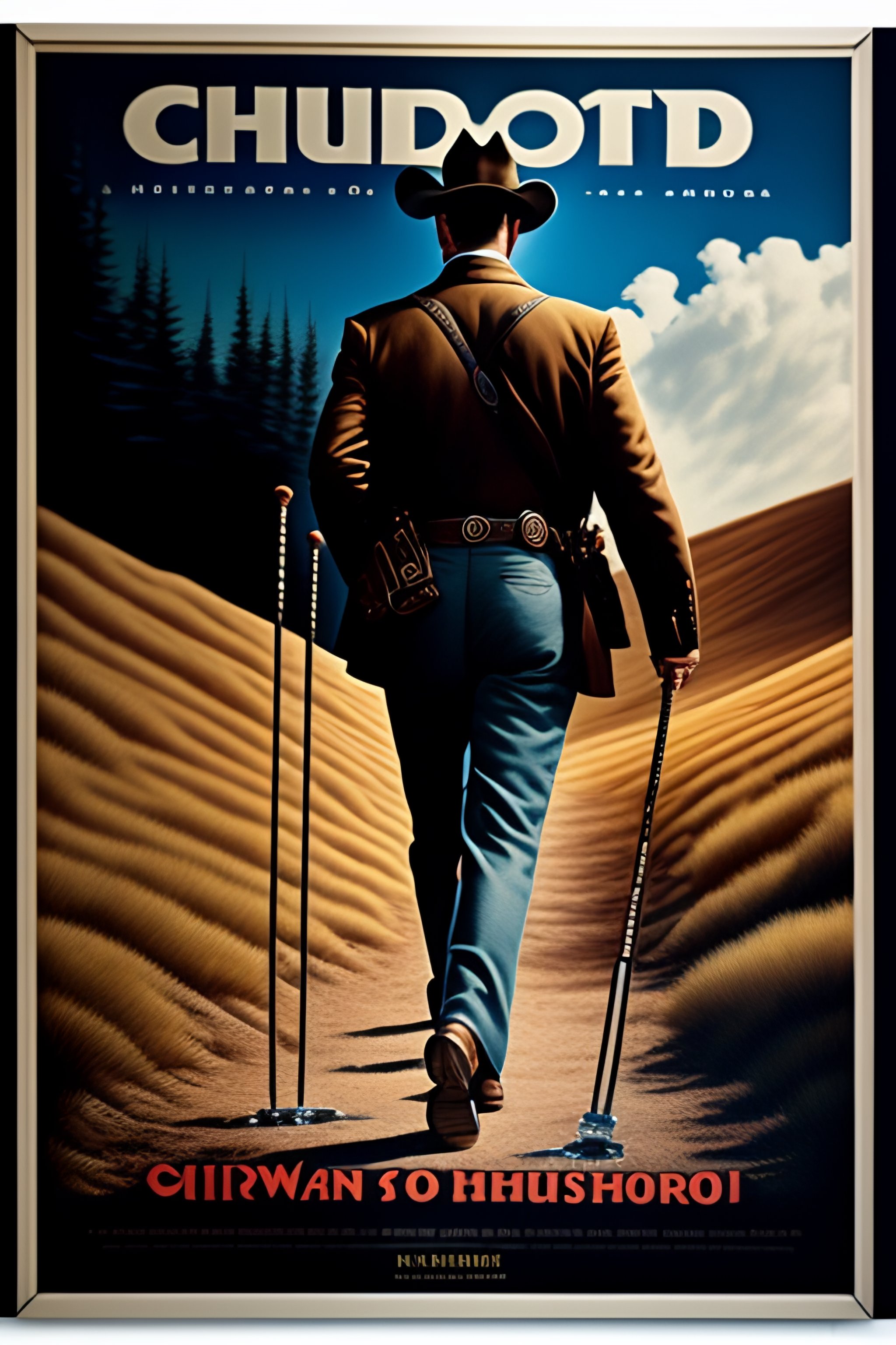 Lexica - Advertisement for crutches, highly detailed, rugged, dramatic ...