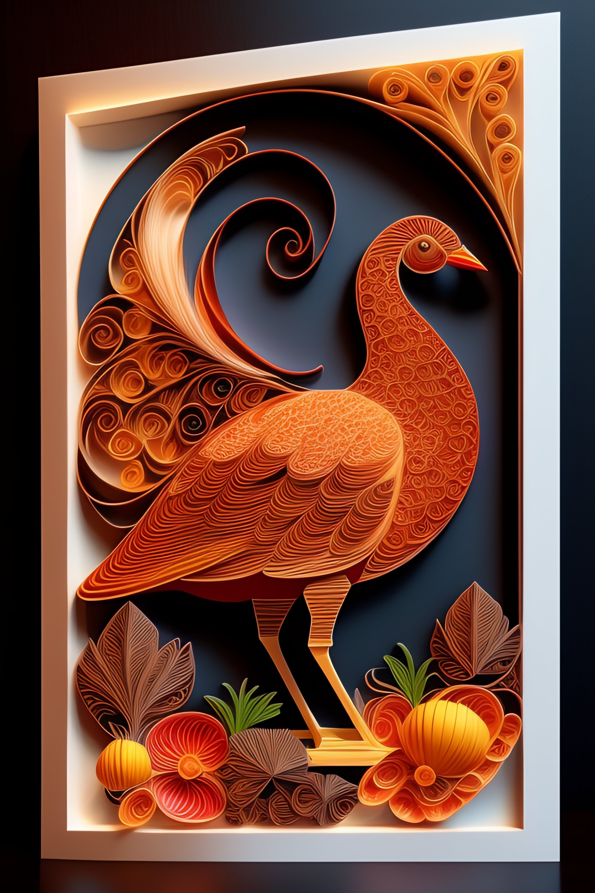 Lexica Paper quilling, paper cut art, paper illustration, Turkey