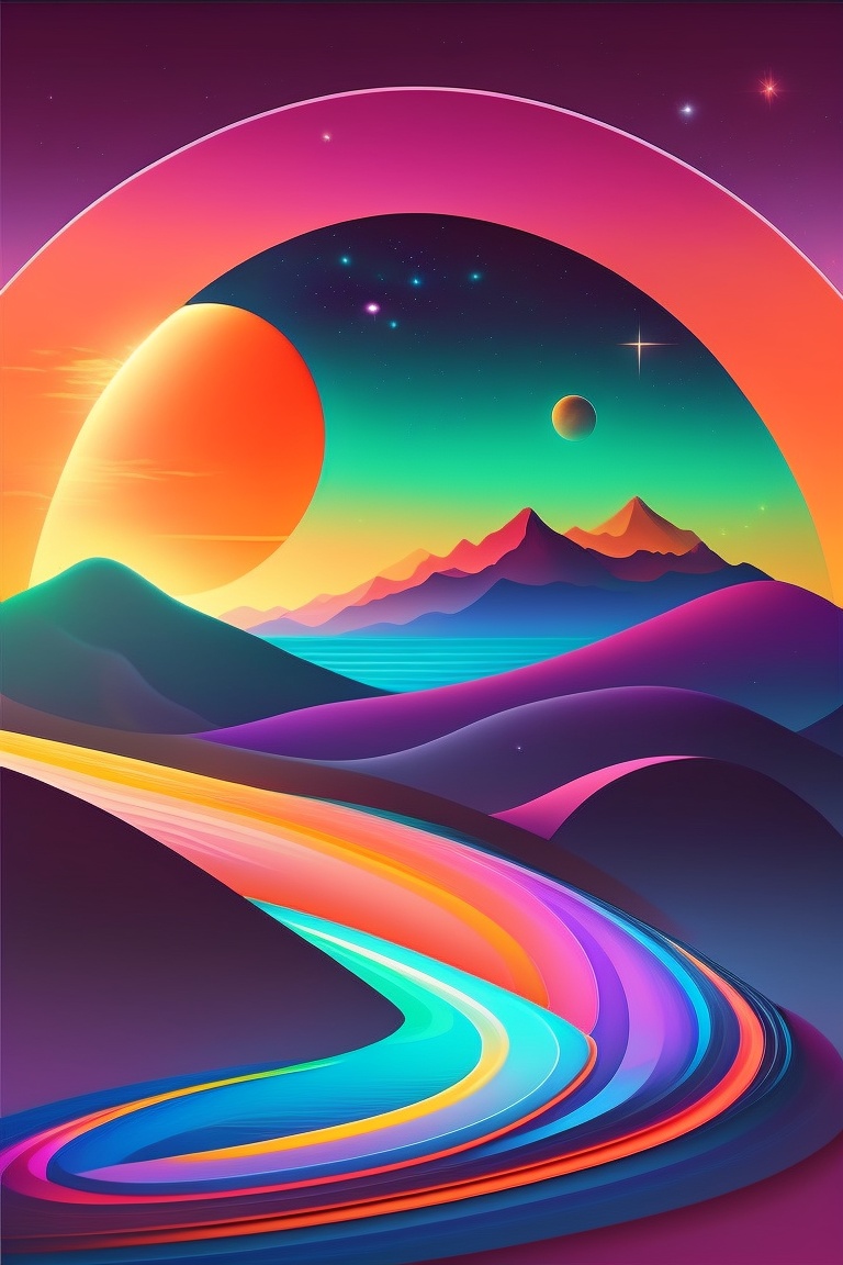 Lexica - A background that's colorful but not too colorful, with the ...