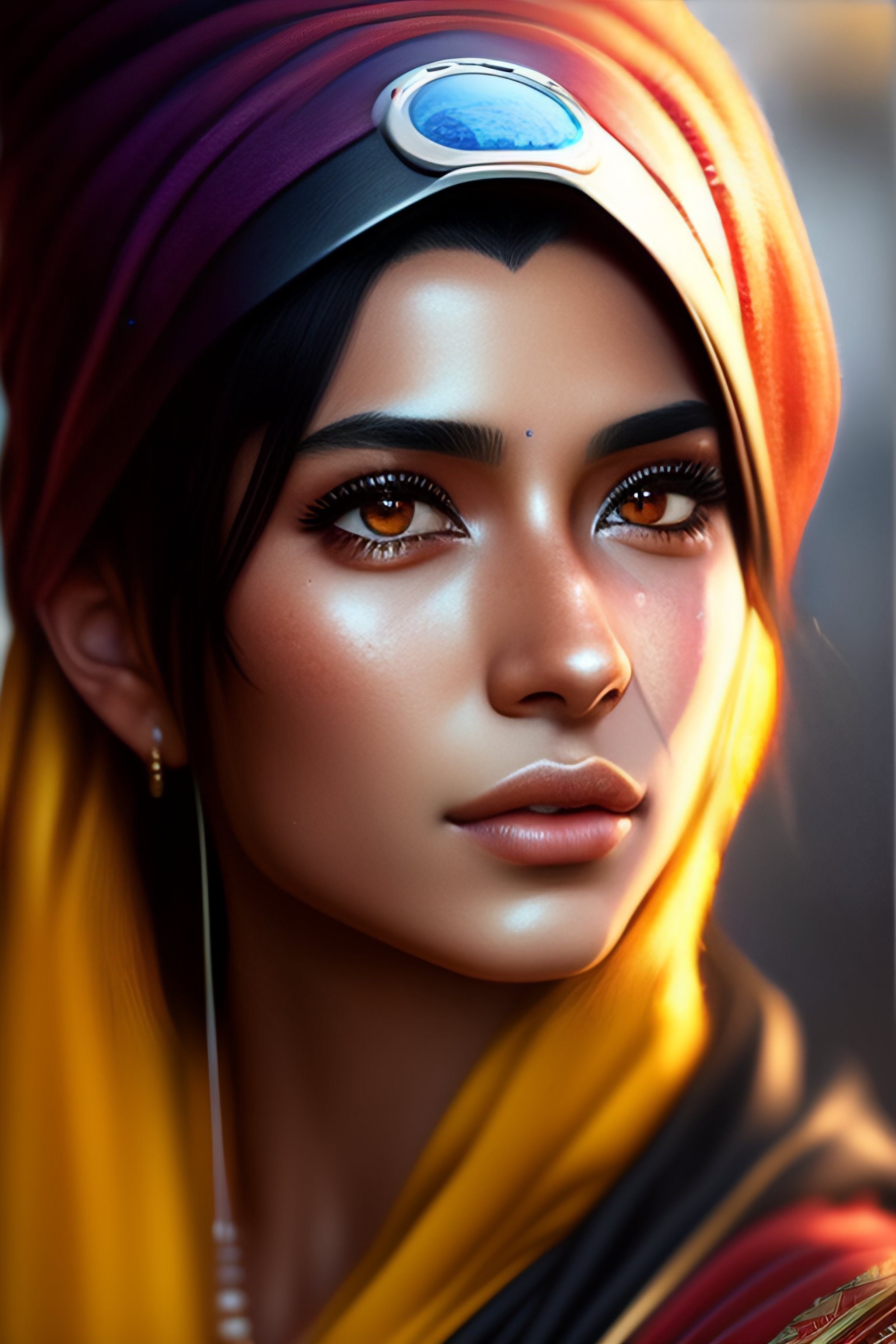 Lexica - Portrait of an anime character hyper realistic, tirulipa