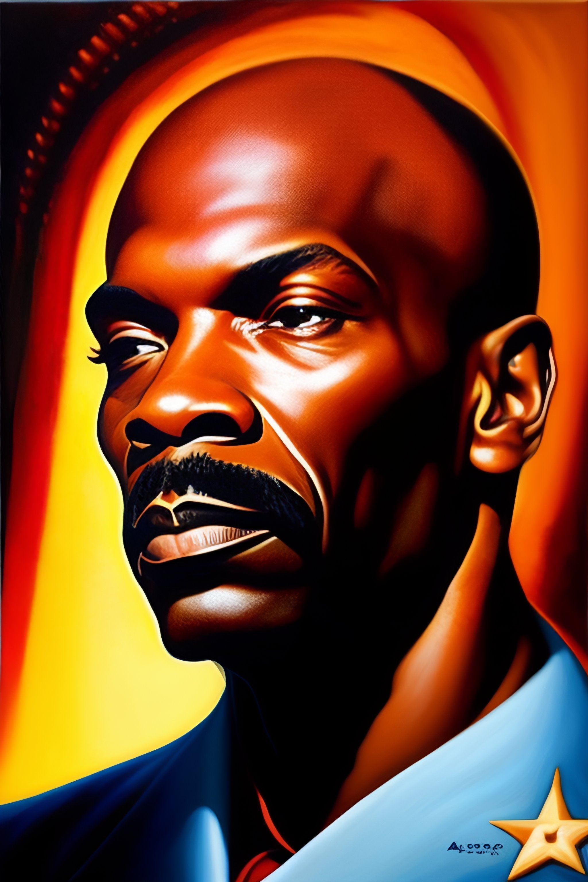 Lexica Avery Brooks, Captian, Star trek, DS9, grant wood, pj crook