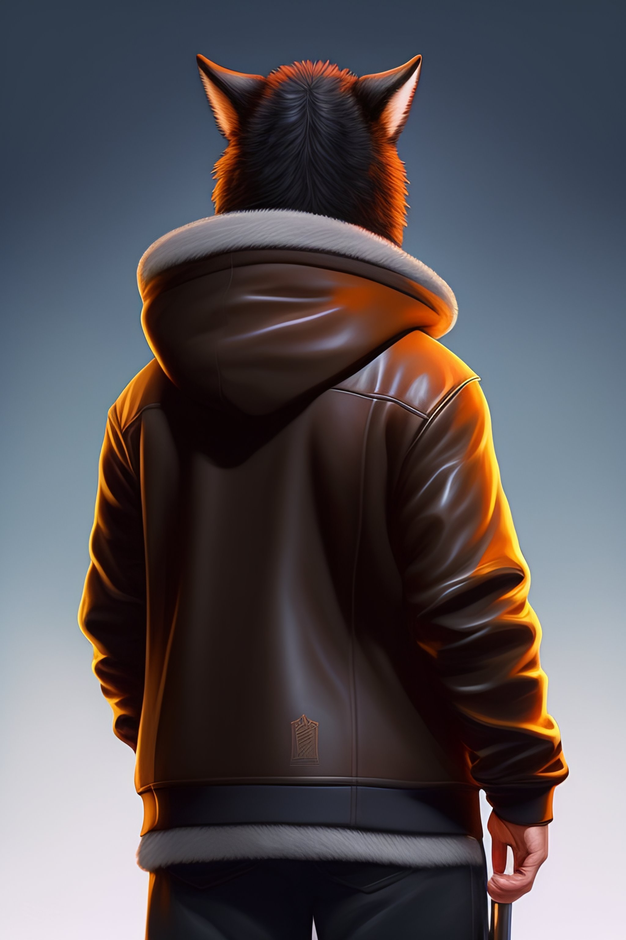 Hoodie with wolf ears sales