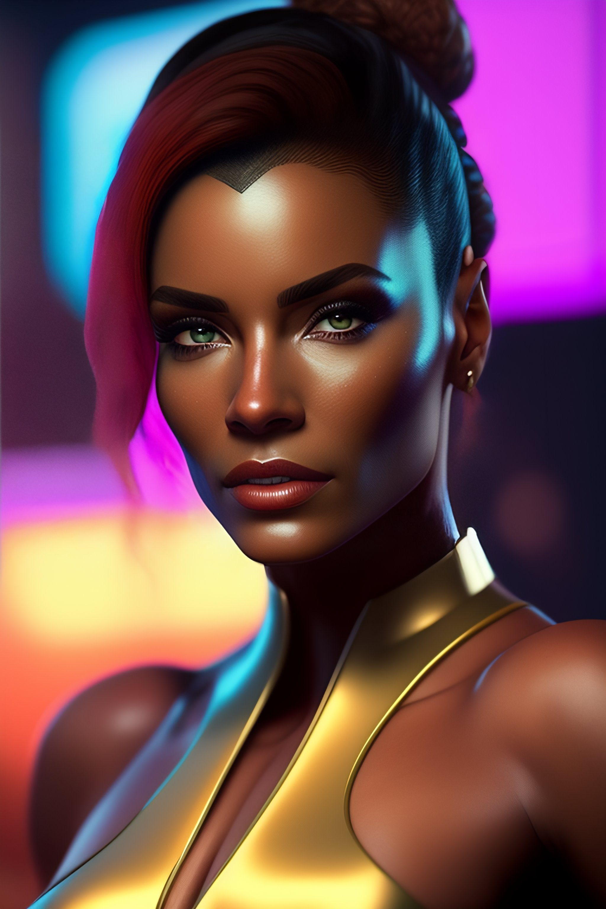 Lexica - Panam Palmer from Cyberpunk . ultra realistic portraint . high  quality . 8k resolution . highly detailed . gorgeous woman . very beautif...