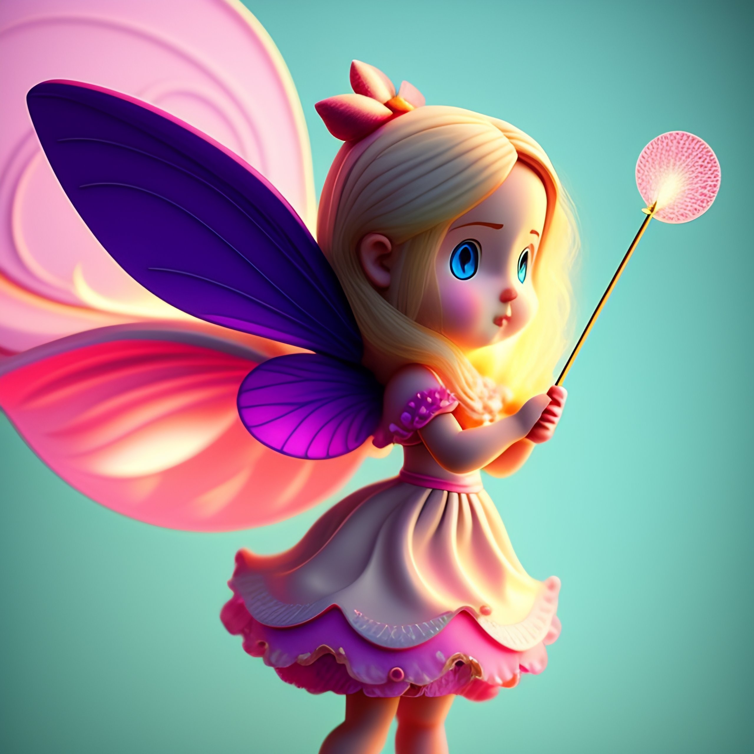 fairy with wand cartoon