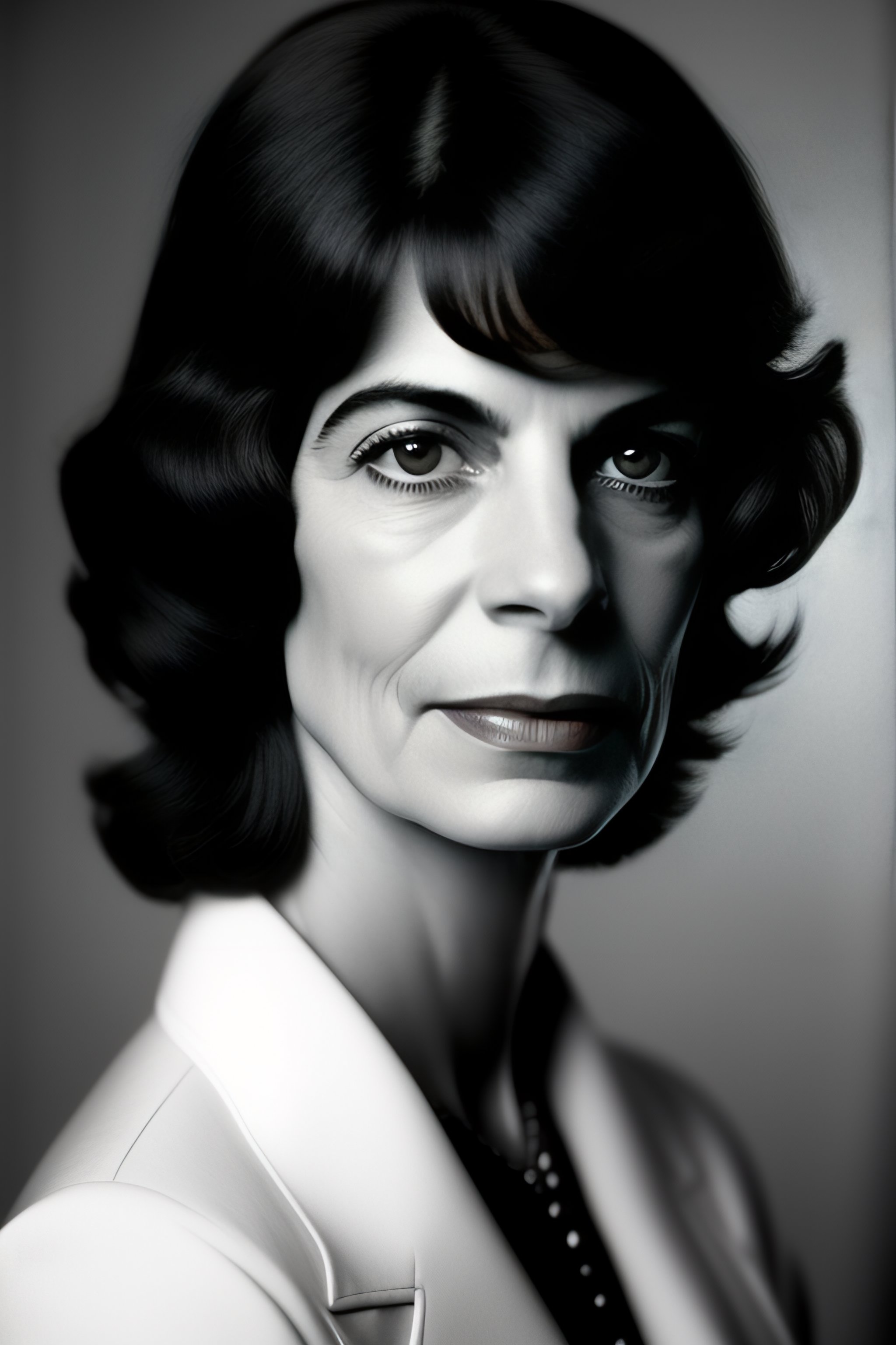 Lexica - B&w Headshot Of Susan Sontag 1977