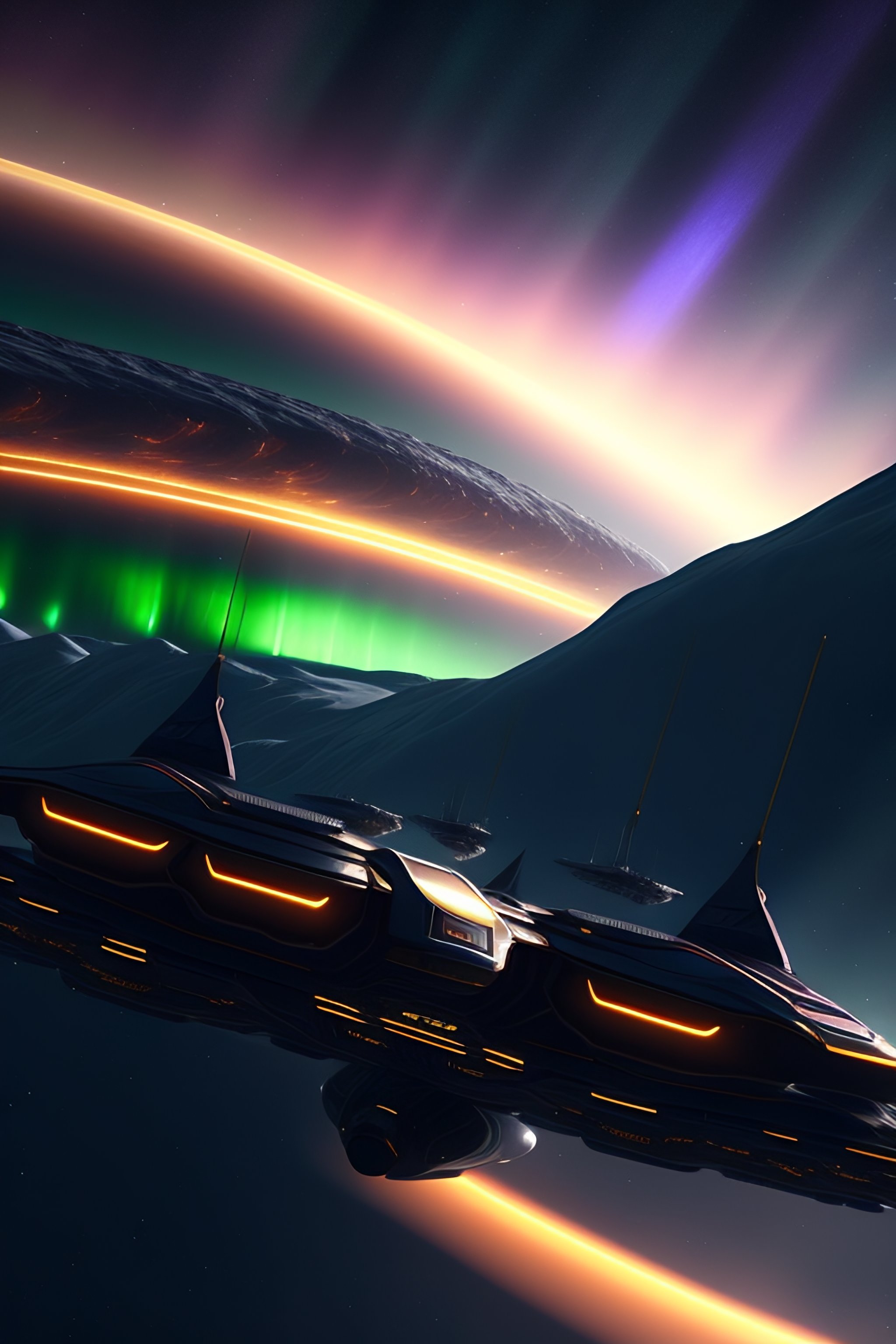 Lexica Star citizen aurora