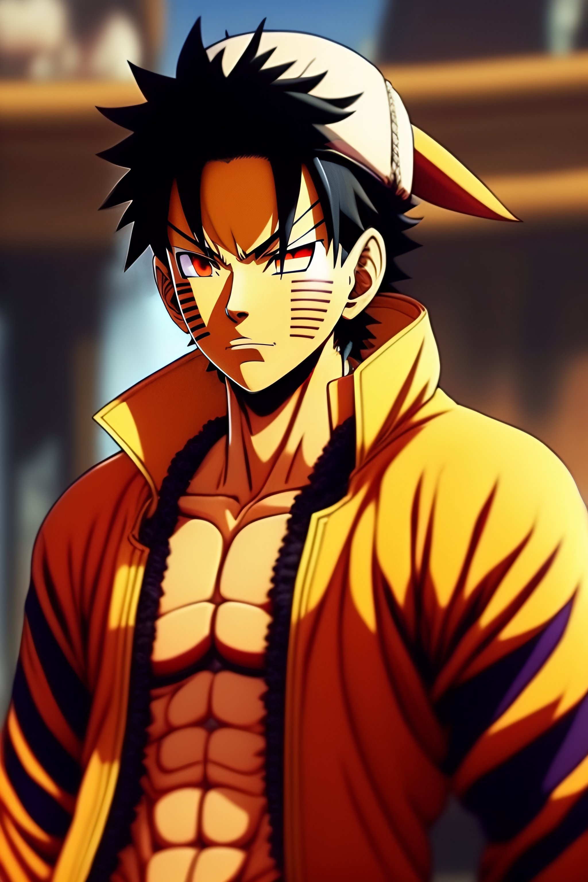 Lexica - Luffy in naruto in real life