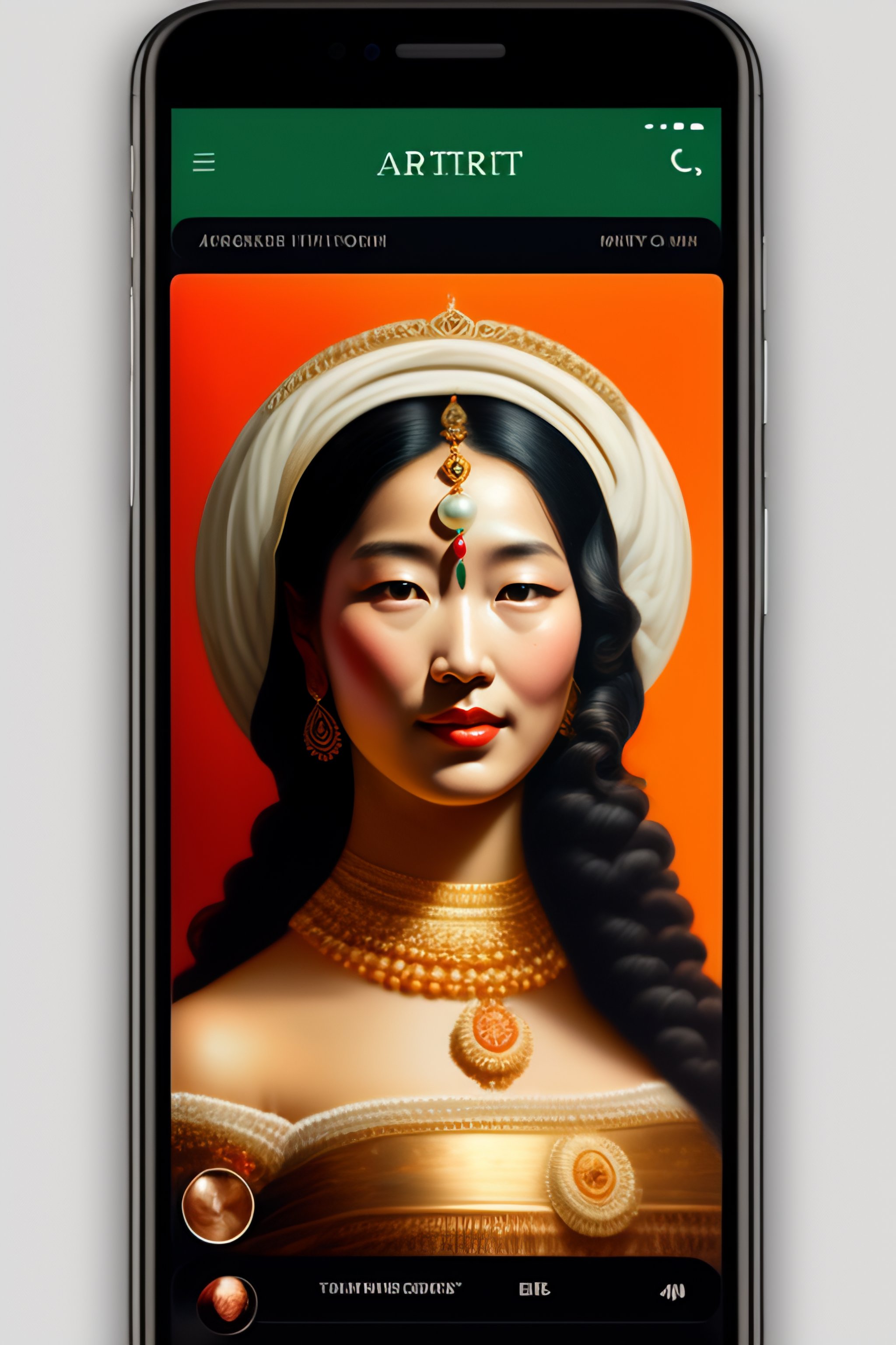 Lexica Art history app, ux/ui