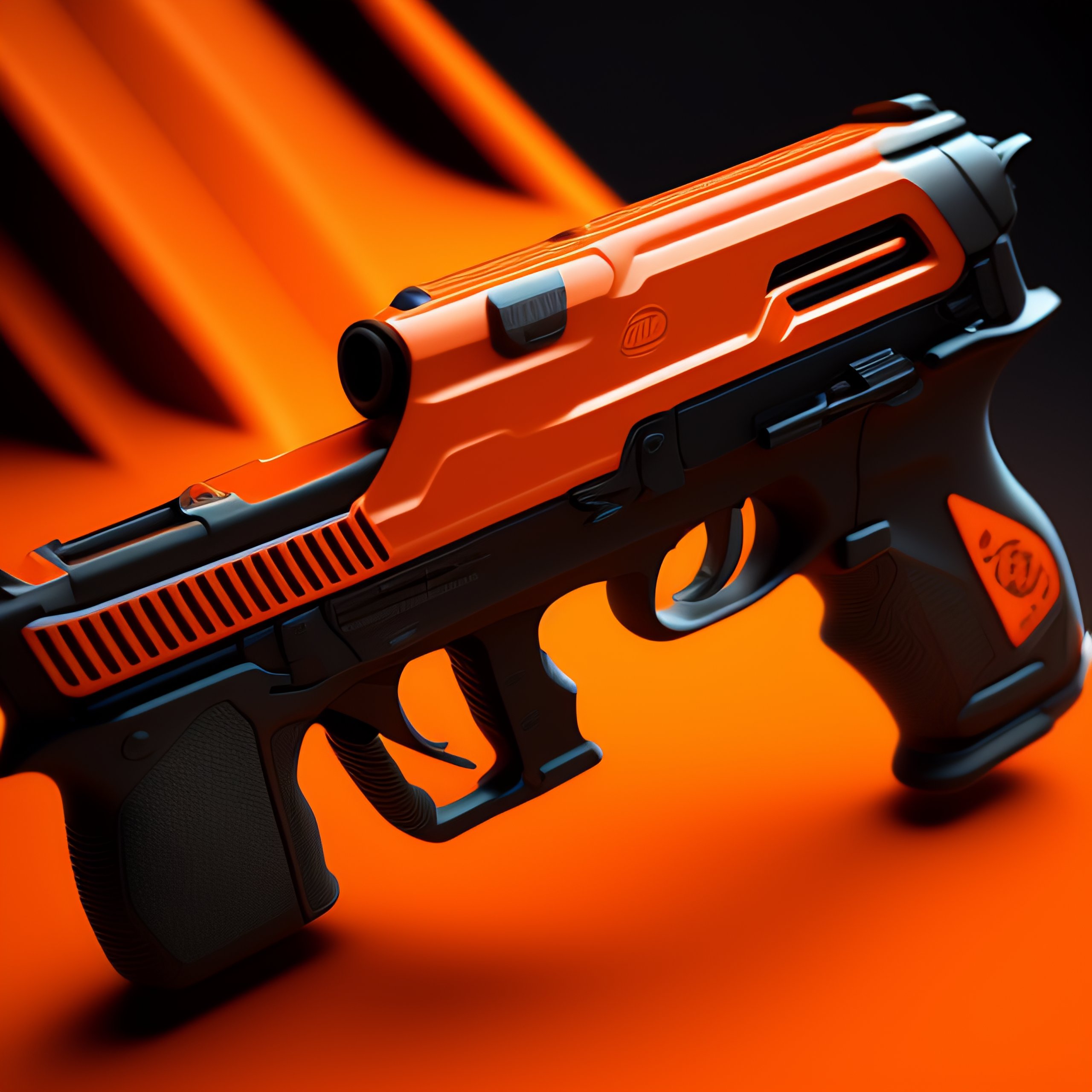 Lexica - CS-GO deluxe collection symbol, hollographic orange details ...