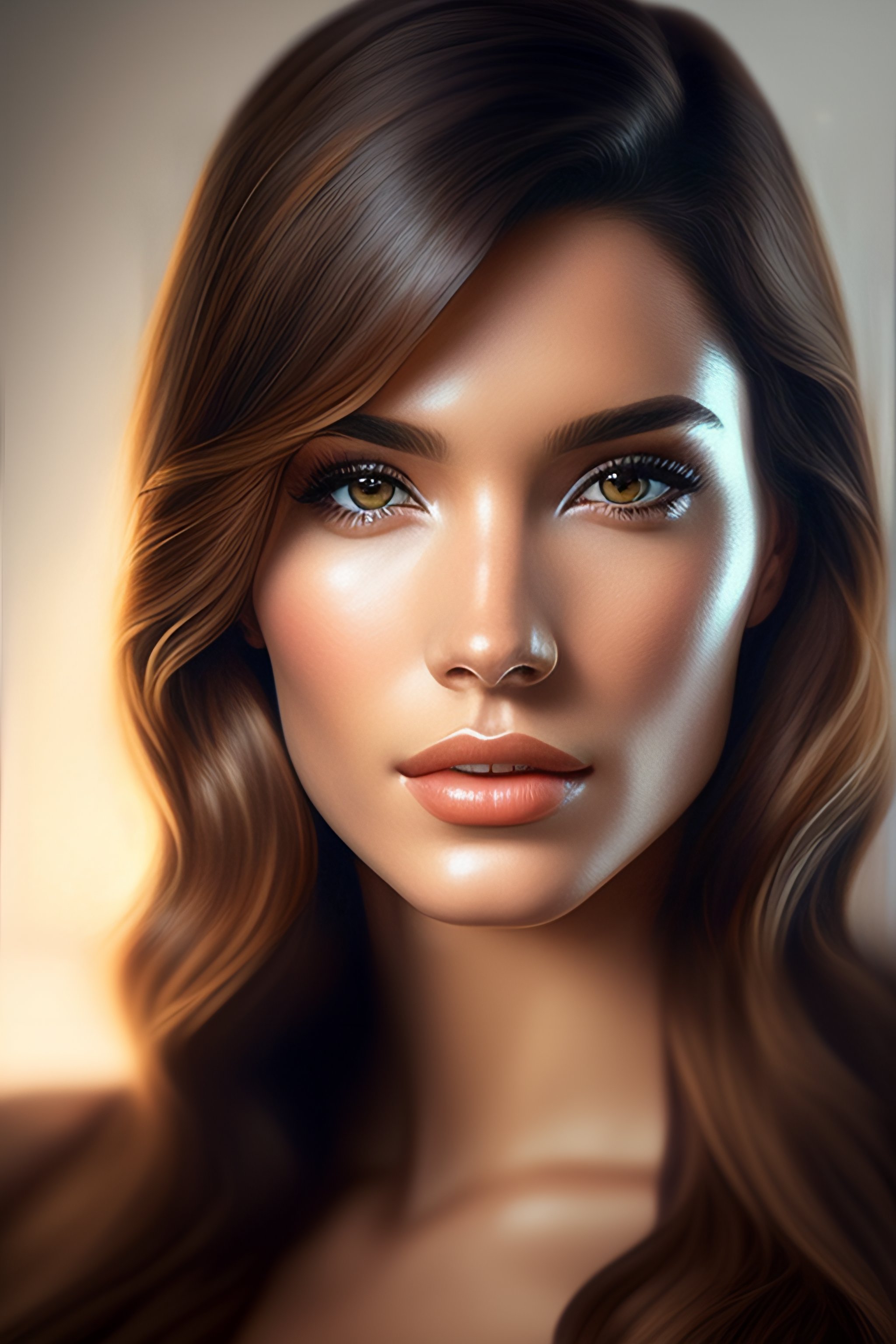 Lexica - A gorgeous female photo, professionally retouched, soft ...